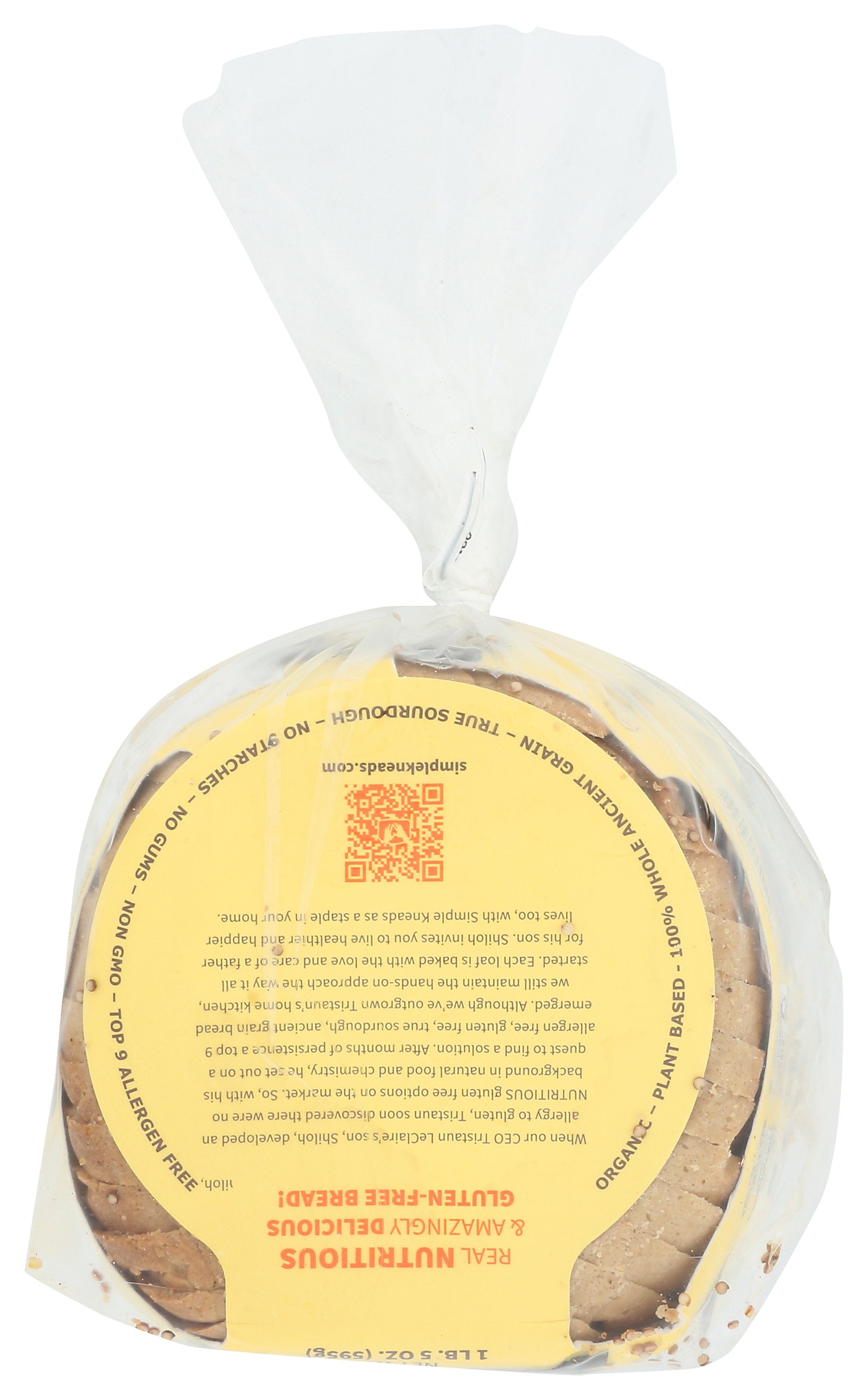 SIMPLE KNEADS BREAD QUINOA PWR GRN ORG - Case of 6