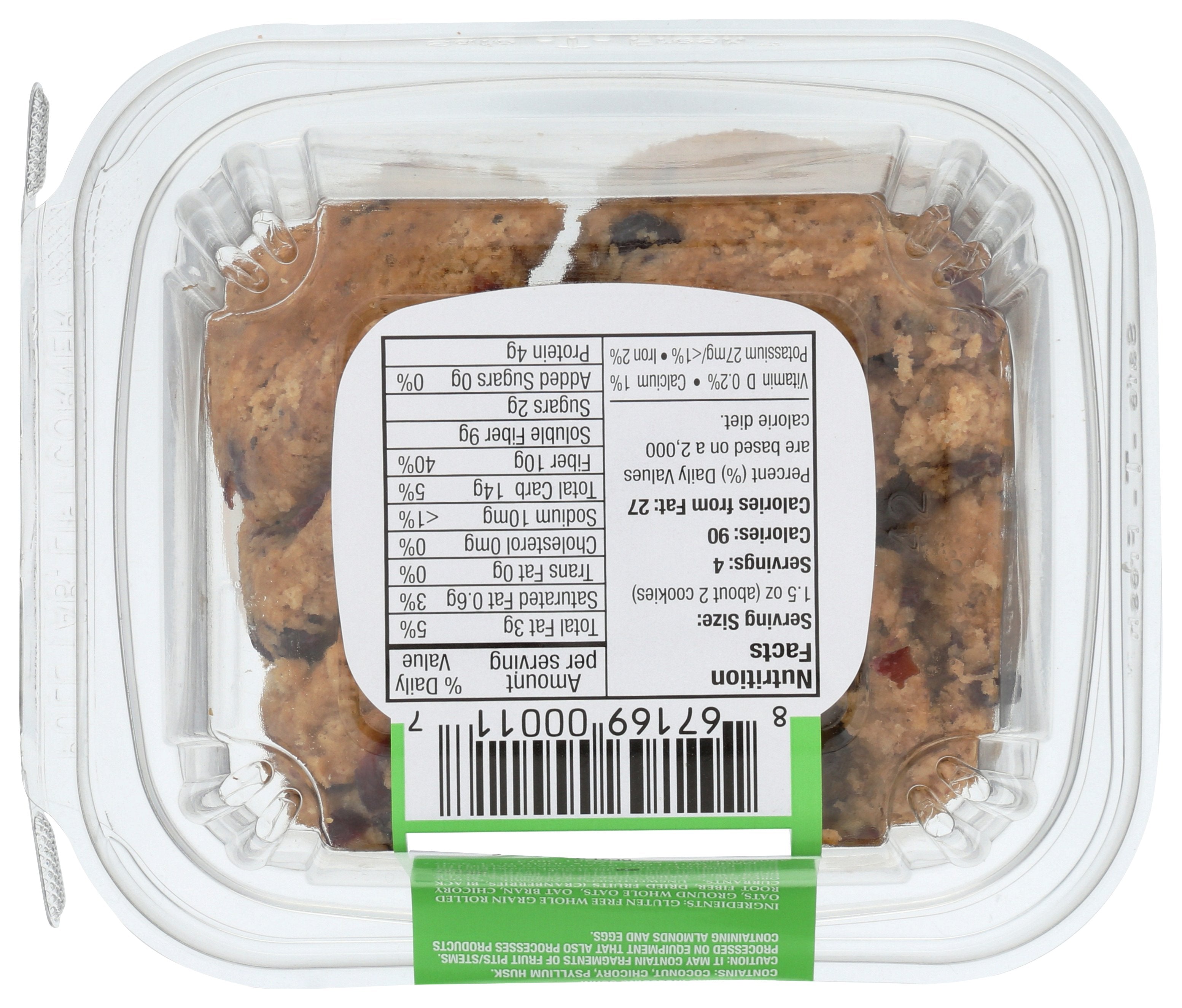 ALYSSAS BITES OATMEAL VGN - Case of 20
