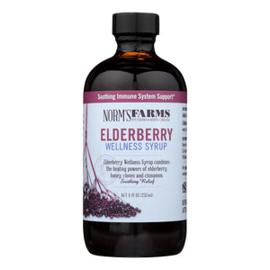 Norms Farms - Elderberry Syrup - 1 Each 1-8 Fz