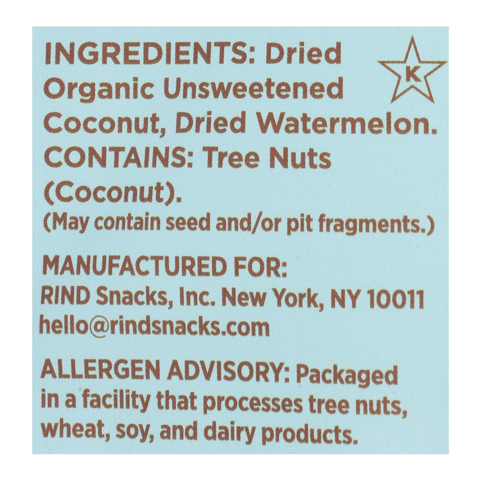 Rind Snacks - Dried Fruit Coco Melon Blend - Case of 12-2.75 OZ