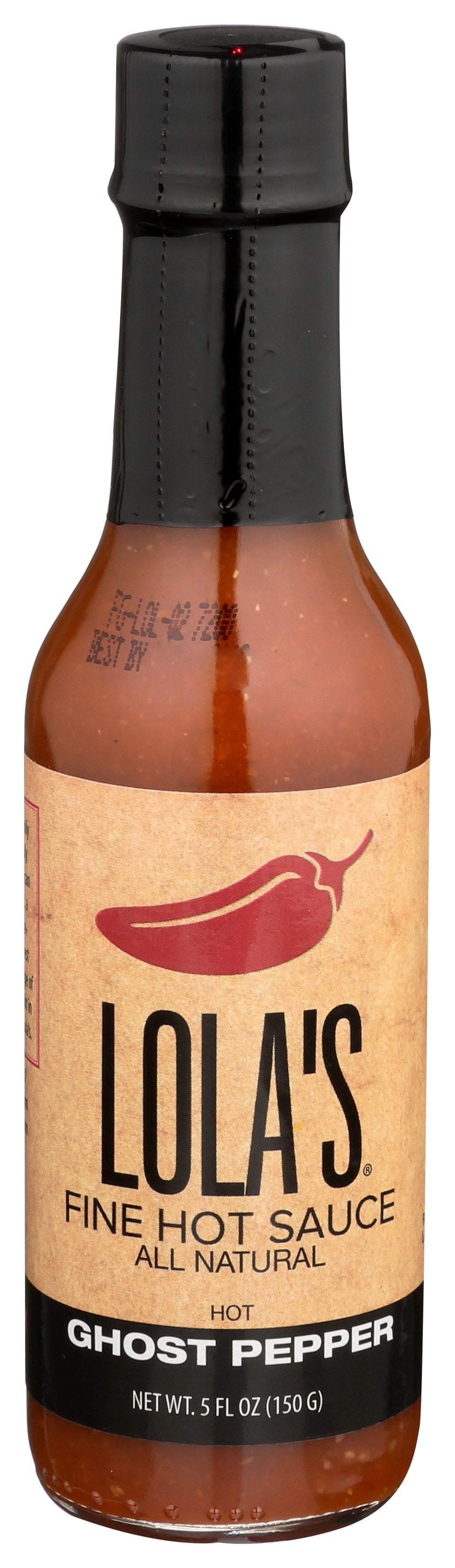 LOLAS FINE HOT SAUCE SAUCE HOT GHOST PEPPER - Case of 12