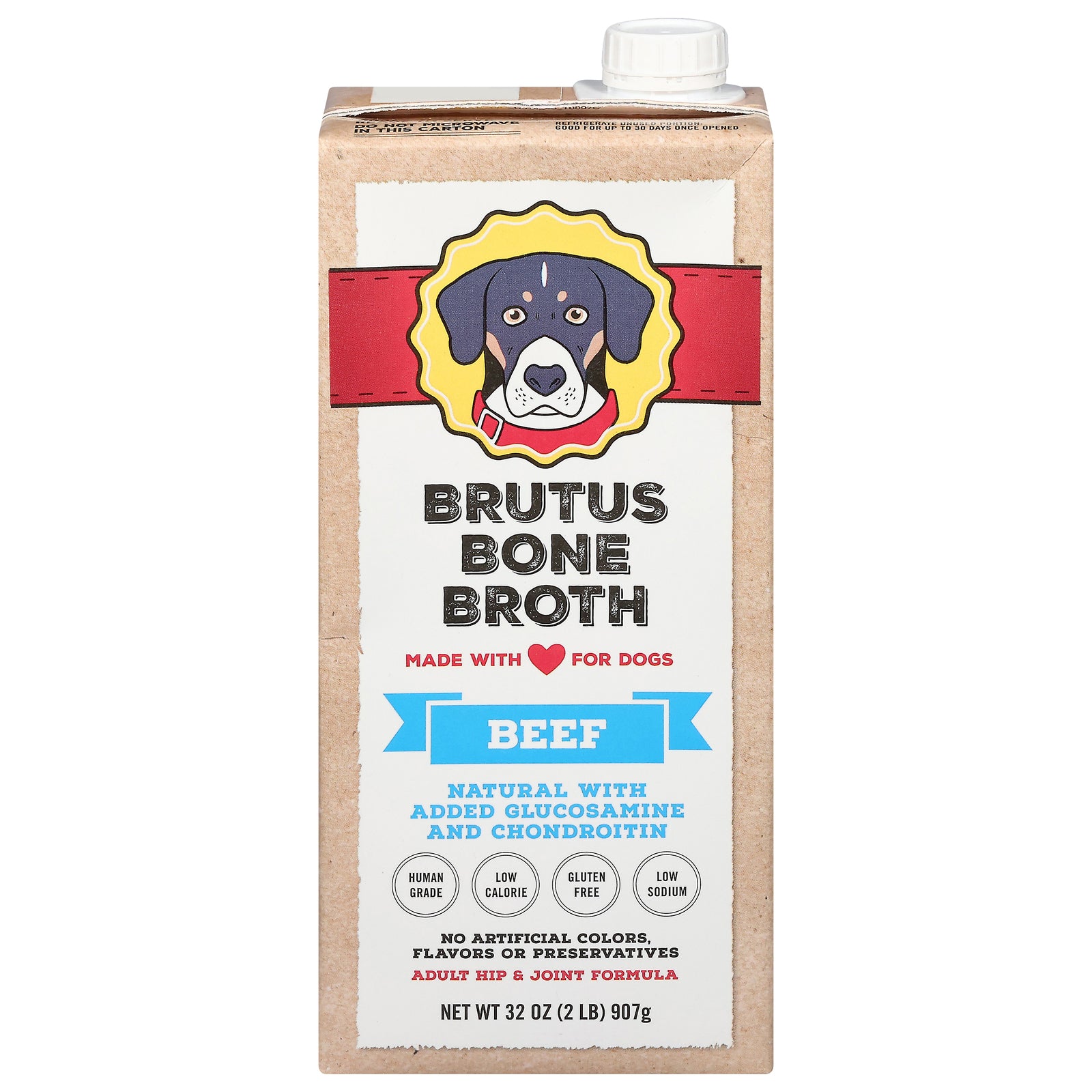 Brutus Broth - Bone Broth Beef - CS of 6-32 FZ
