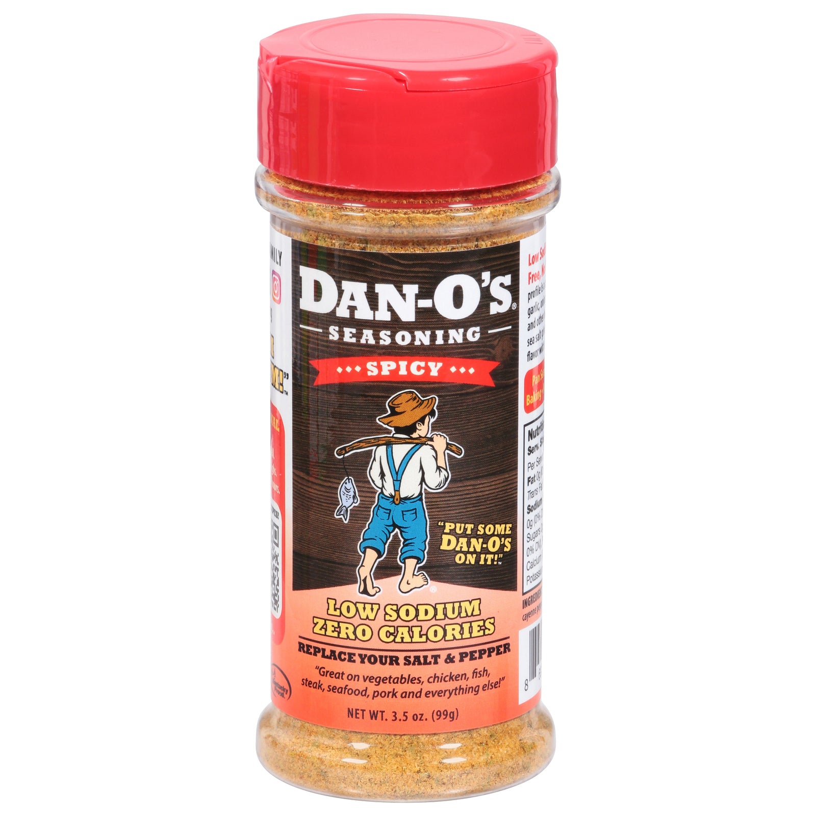 Dano's Seasoning - Seasoning Spicy - Case of 12-3.5 OZ