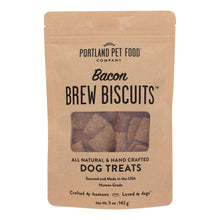 Load image into Gallery viewer, Portland Pet Food Company - Dog Treats Bacon Brw Bsct - Case Of 6-5 Oz