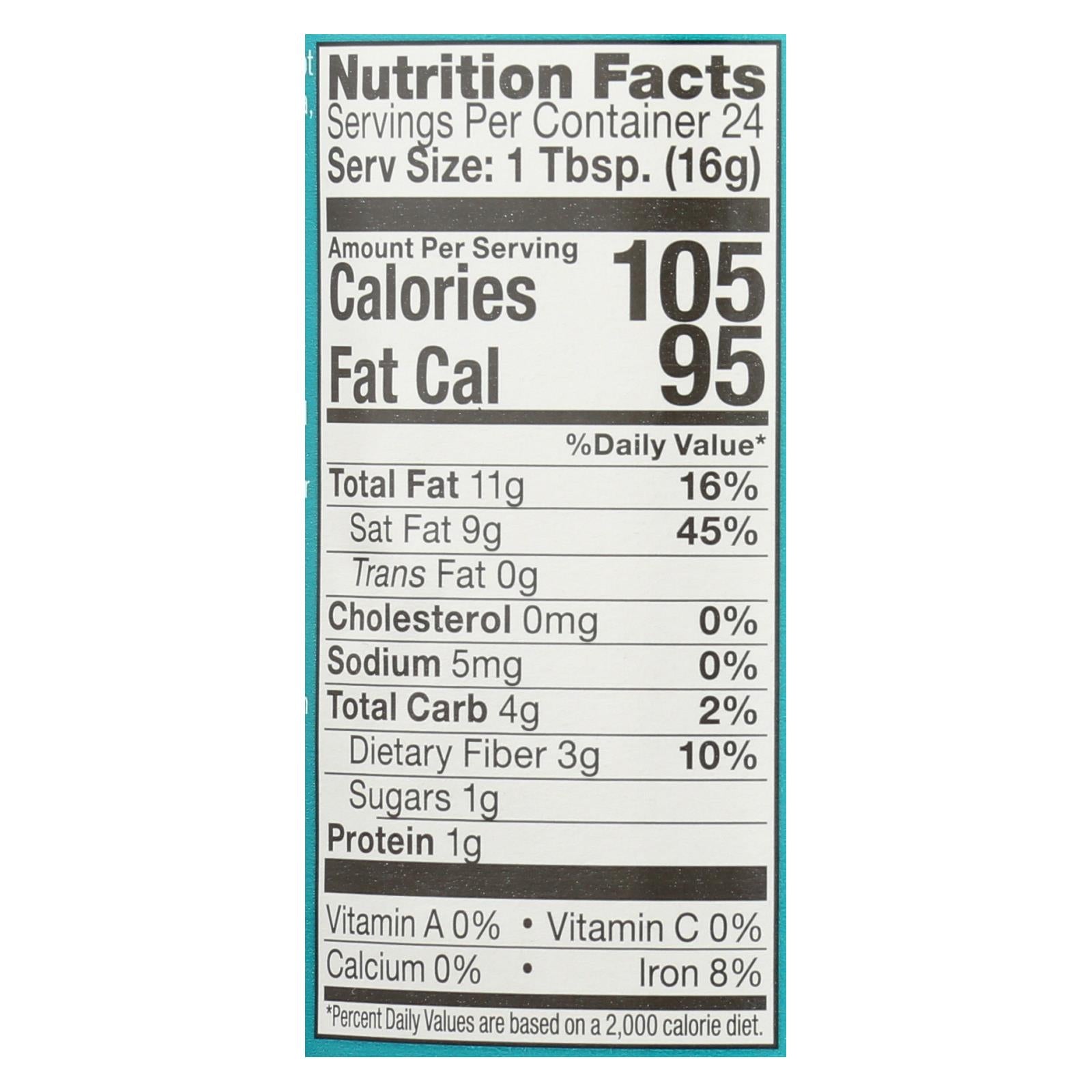 Artisana Butter - Coconut - Case of 6 - 14 oz.