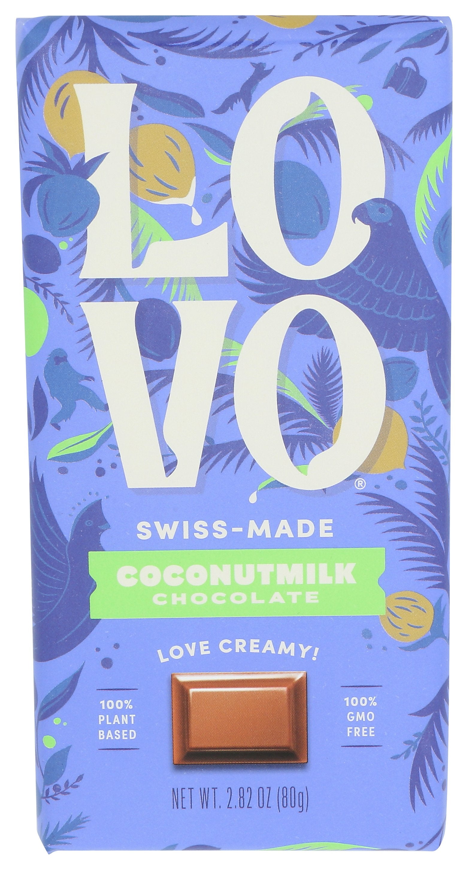 LOVO BAR CHOC COCONUT MILK - Case of 12