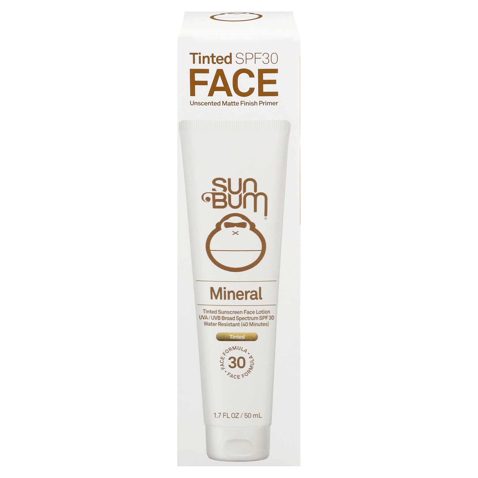 Sun Bum - Snscrn Tinted Face Spf 30 - 1 Each-1.7 FZ
