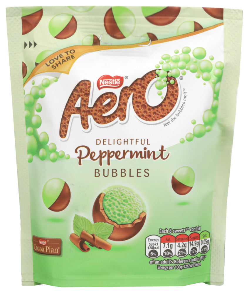 Nestle Aero Delightful Peppermint Bubbles (Case of 8)