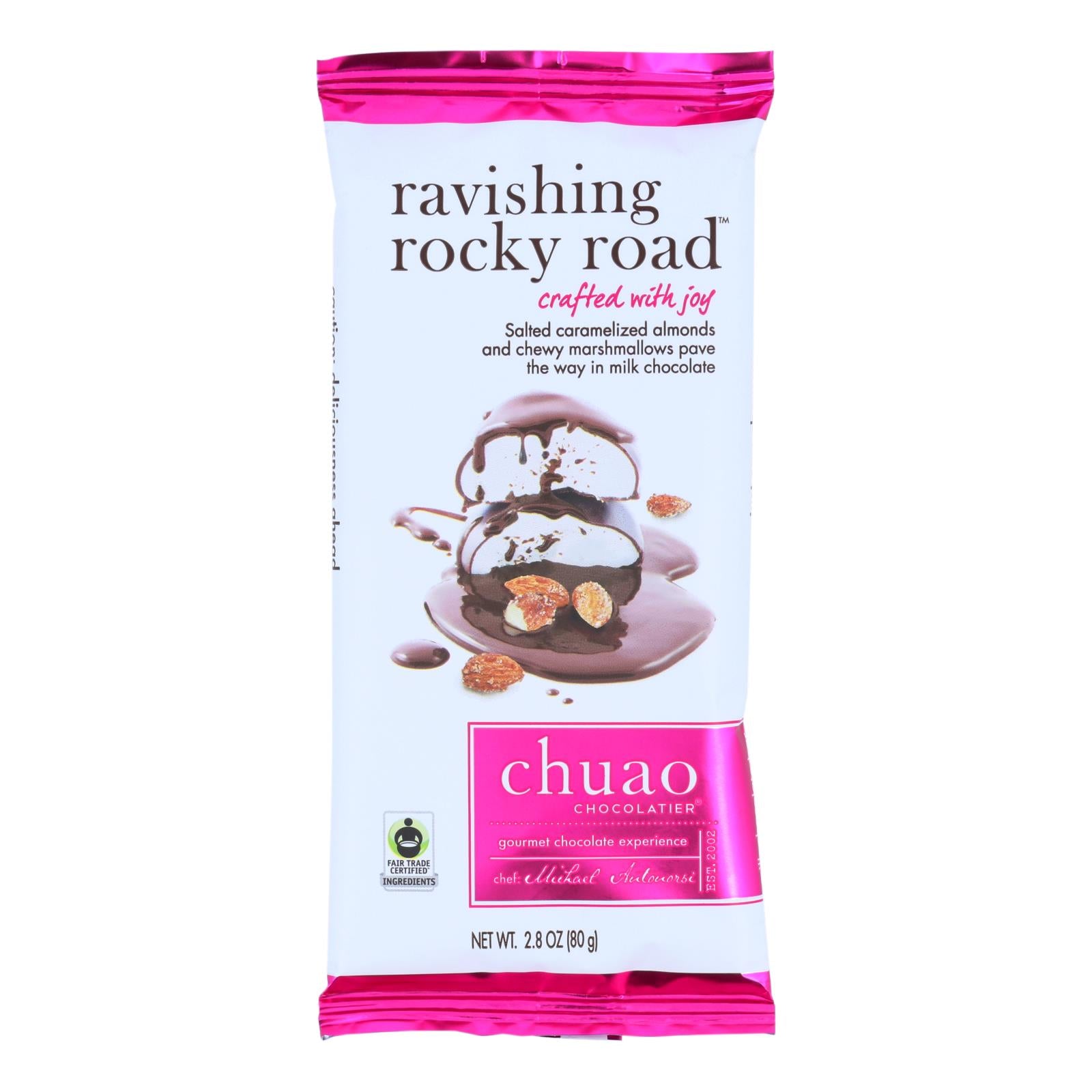 Chuao Chocolatier - Bar Mlk Choc Rvshng Rkyrd - CS of 10-2.8 OZ