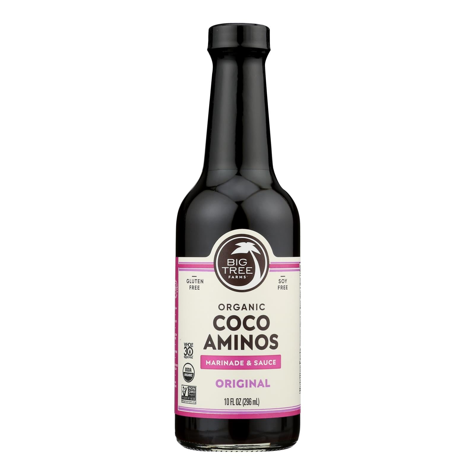 Big Tree Farms Organic Coco Aminos - Case Of 12 - 10 Fl Oz.