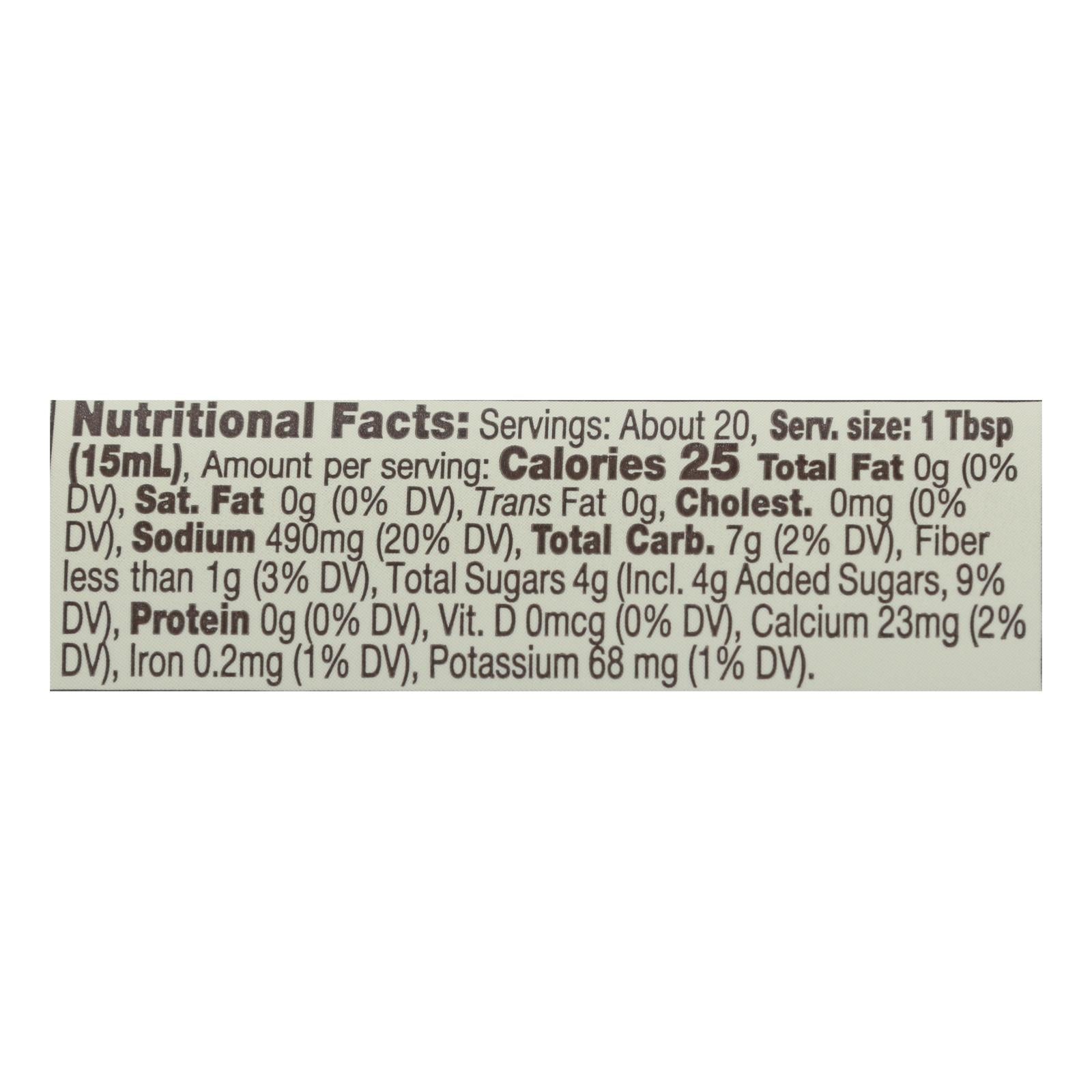 Big Tree Farms Organic Coco Aminos - Case Of 12 - 10 Fl Oz.