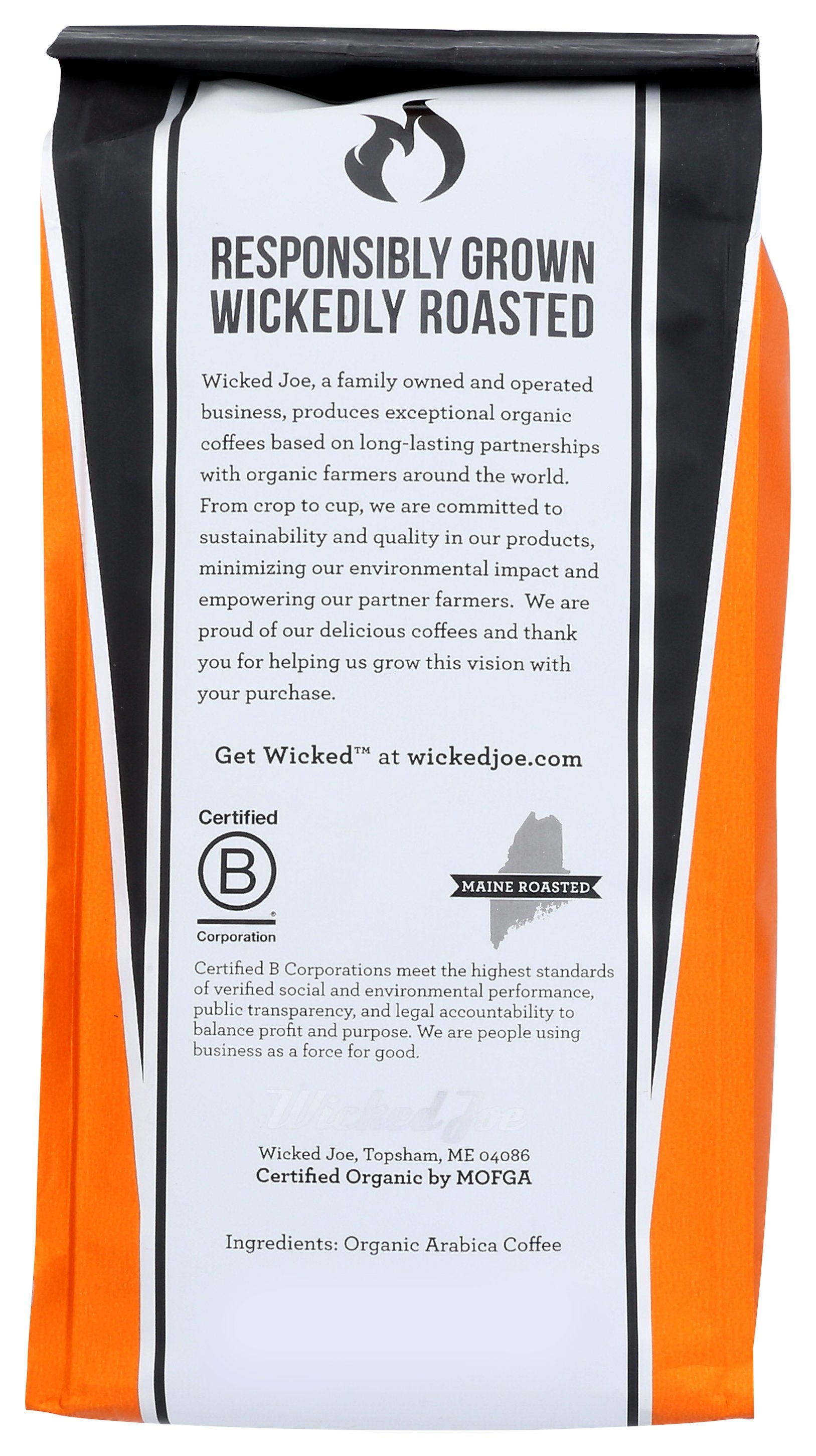 WICKED JOE COFFEE COFFEE GROUND DECAF D RST - Case of 6