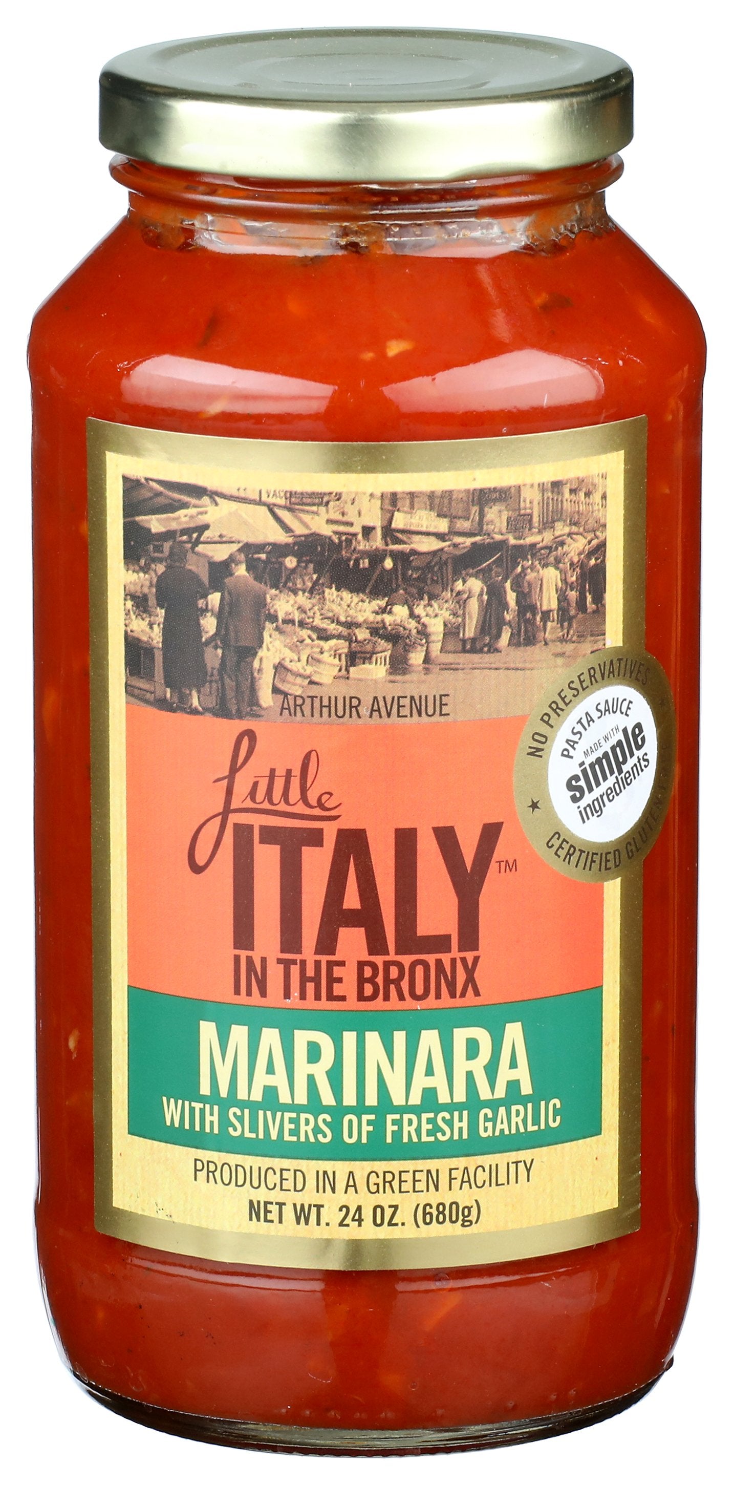 LITTLE ITALY IN THE BRONX SAUCE MARINARA - Case of 6