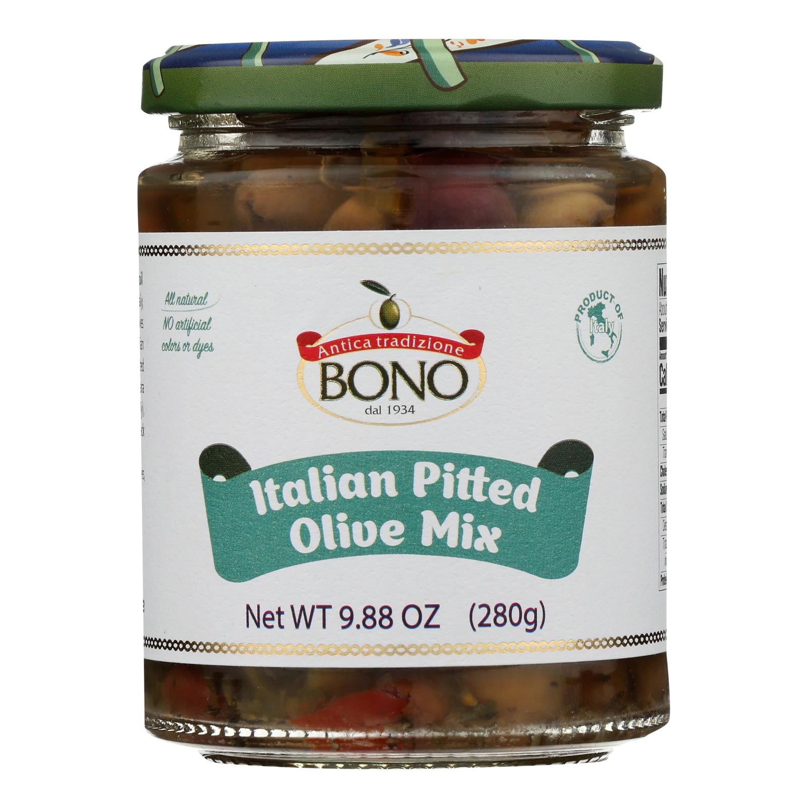 Bono - Olive Mix Italian Pitted - Case of 6-9.88 OZ