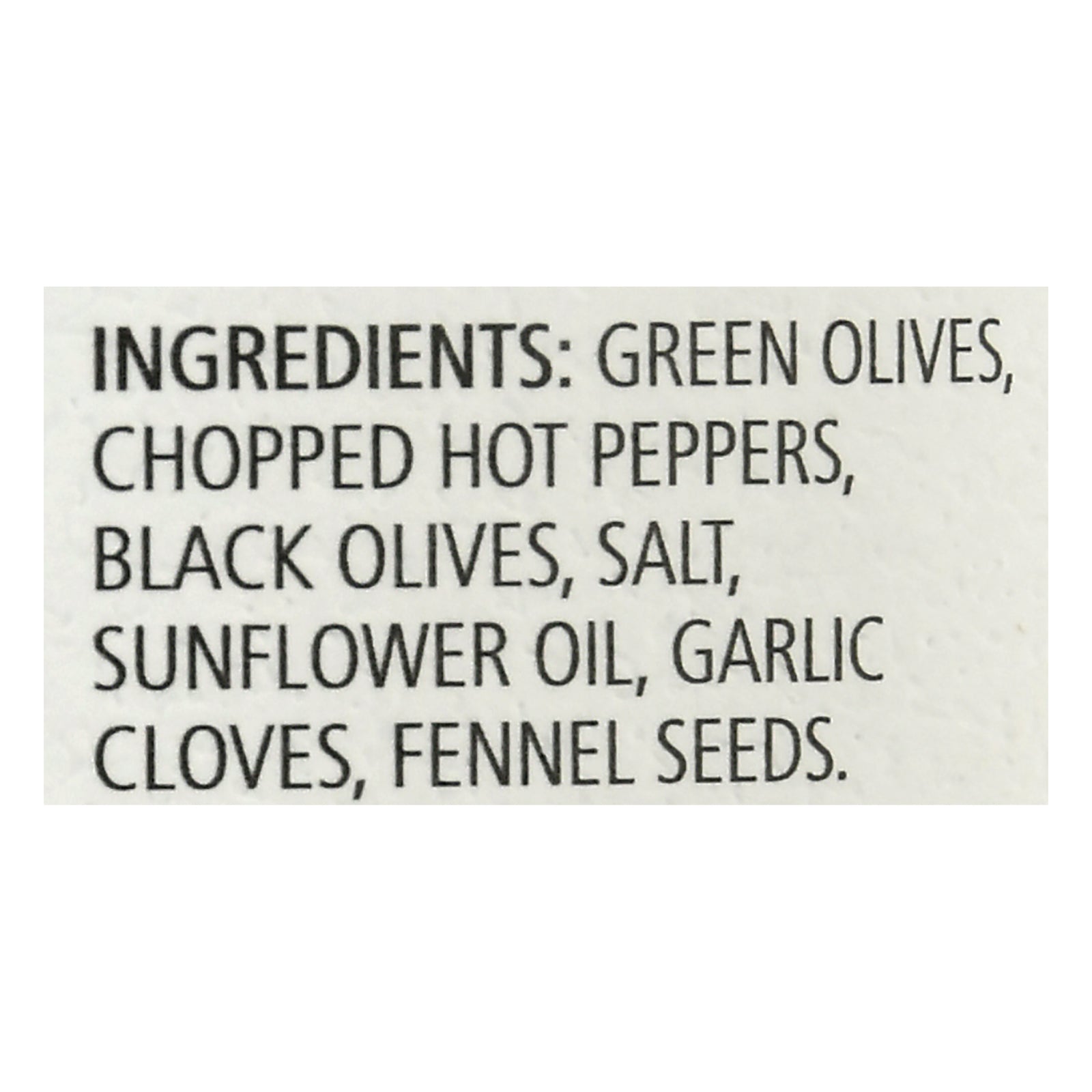 Bono - Olive Mix Spicy Itln Pittd - Case of 6-9.88 OZ
