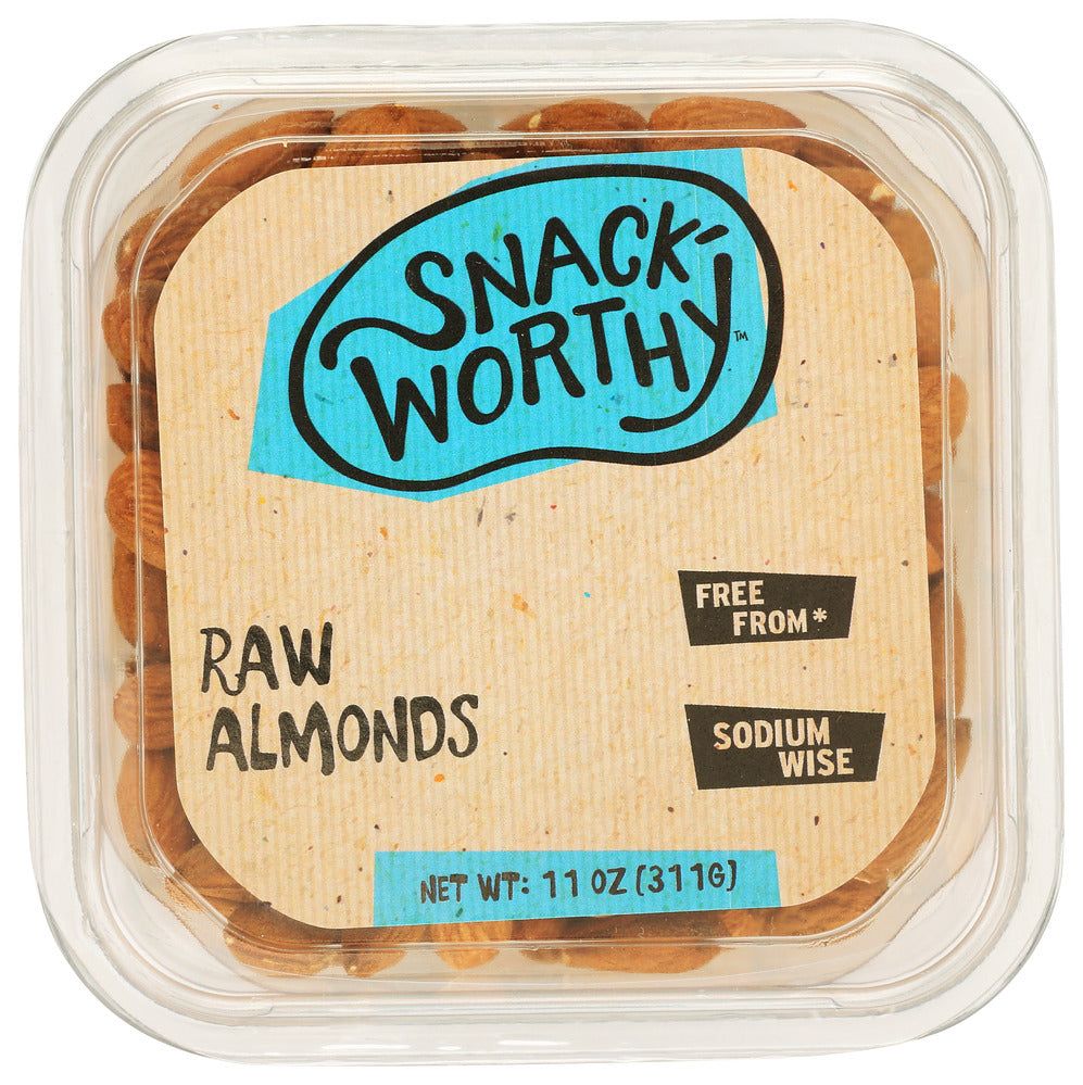 Lehi Valley Snackworthy Almond Raw - Pack of 12 - 11 oz