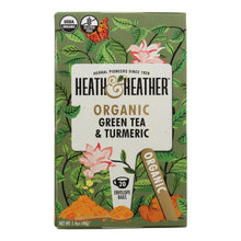 Load image into Gallery viewer, Heath &amp; Heather - Tea Green &amp; Turmeric - Case Of 6-20 Ct