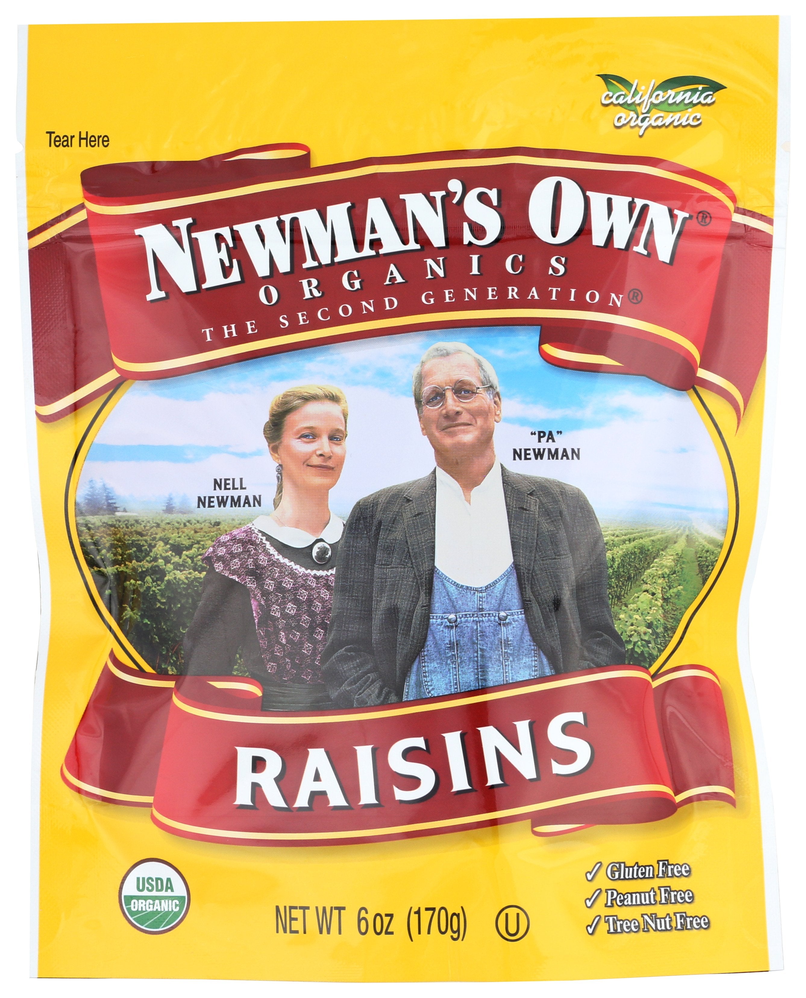 NEWMANS OWN ORGANIC RAISINS ORG ZIPBAG