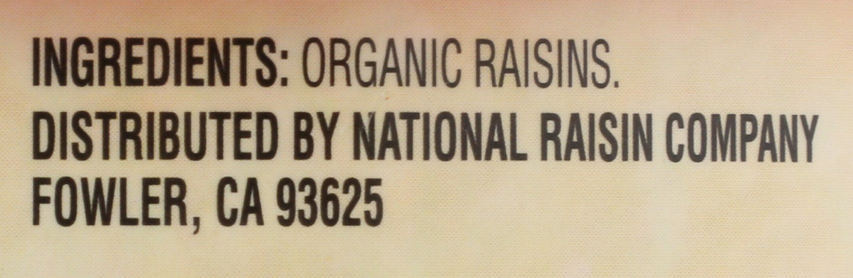 NEWMANS OWN ORGANIC RAISINS ORG CAN