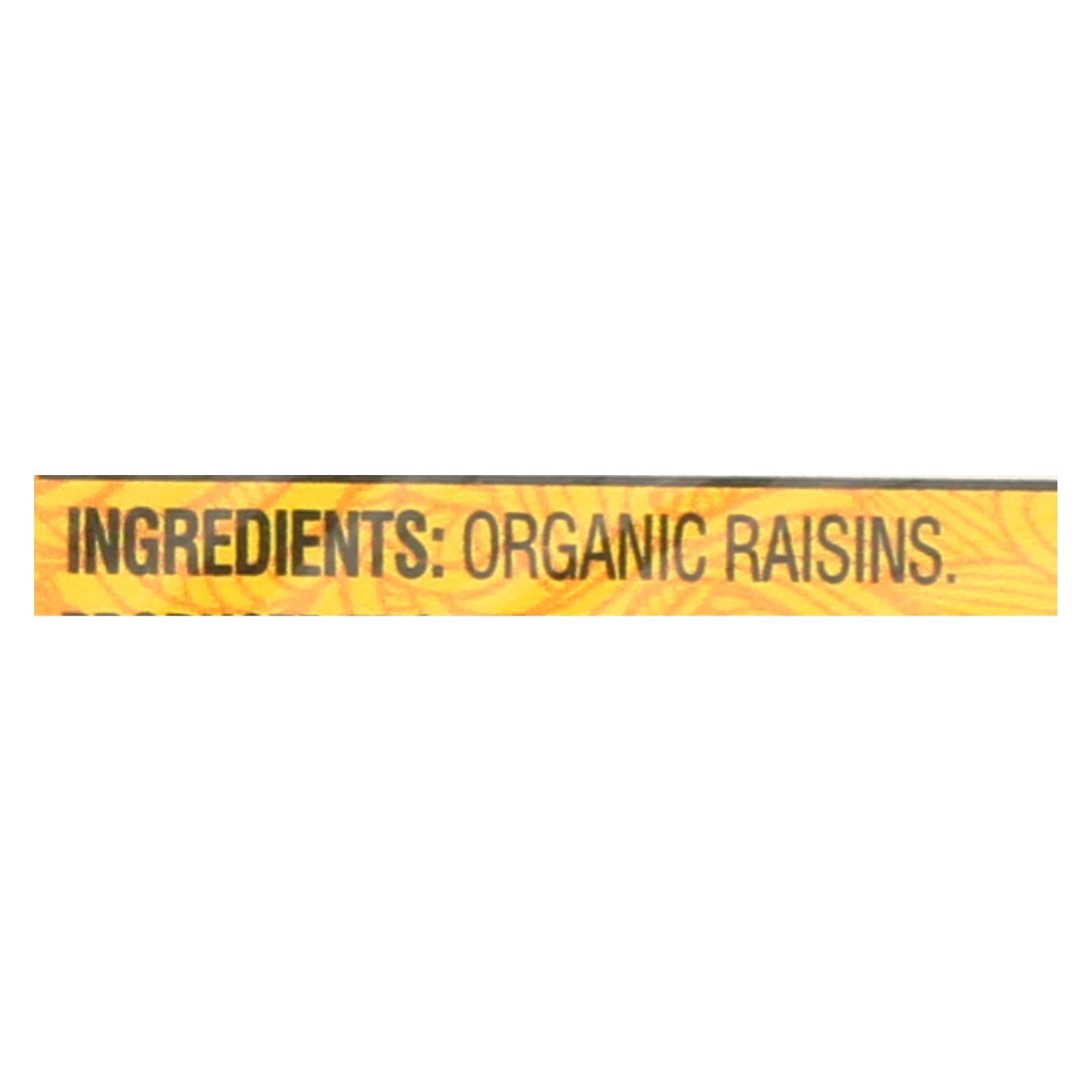 Newman's Own Organics Raisins  - Case of 12 - 6/1.0 OZ