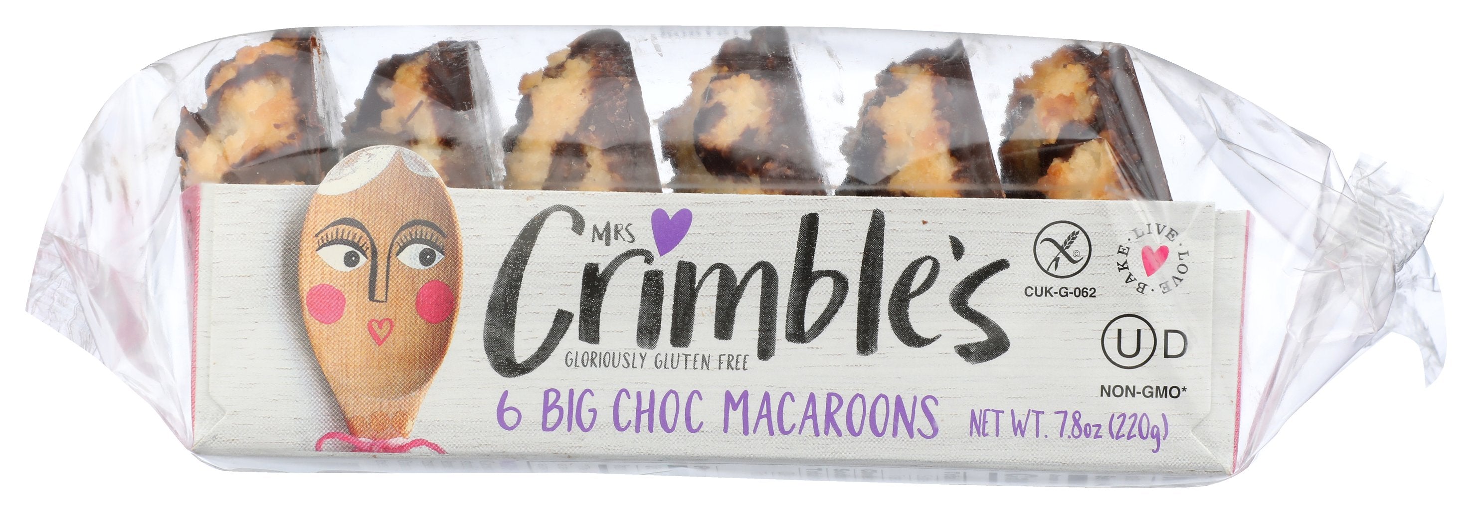 MRS CRIMBLES MACAROON CCNUT CHOC - Case of 12