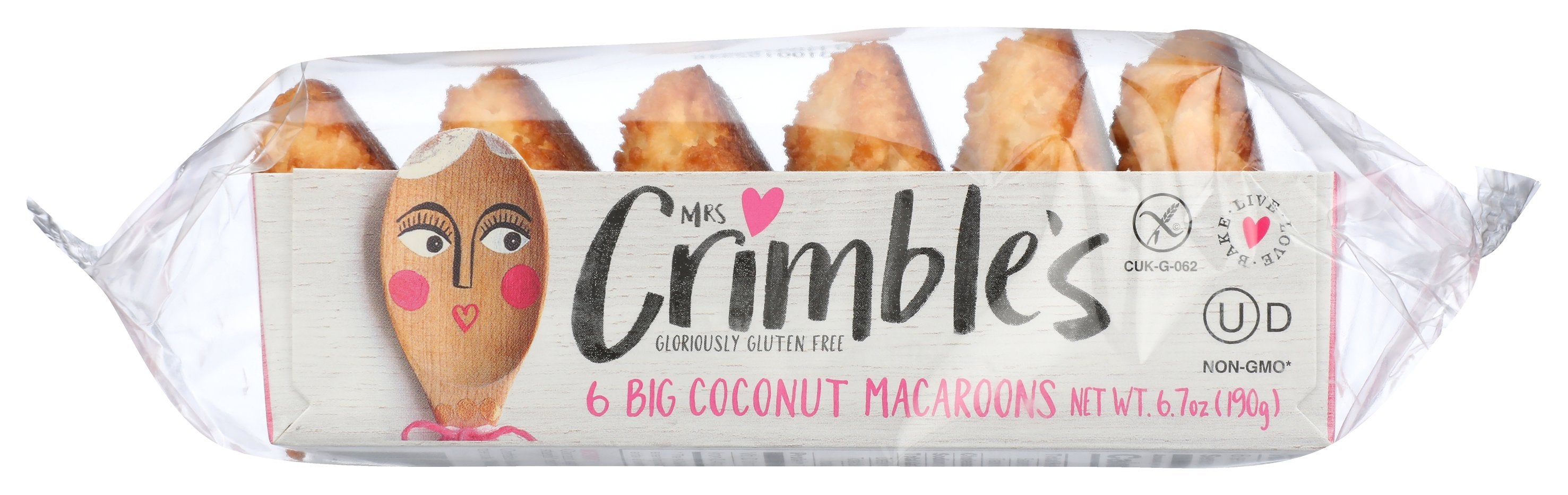 MRS CRIMBLES MACAROON TRAD CCNUT - Case of 12