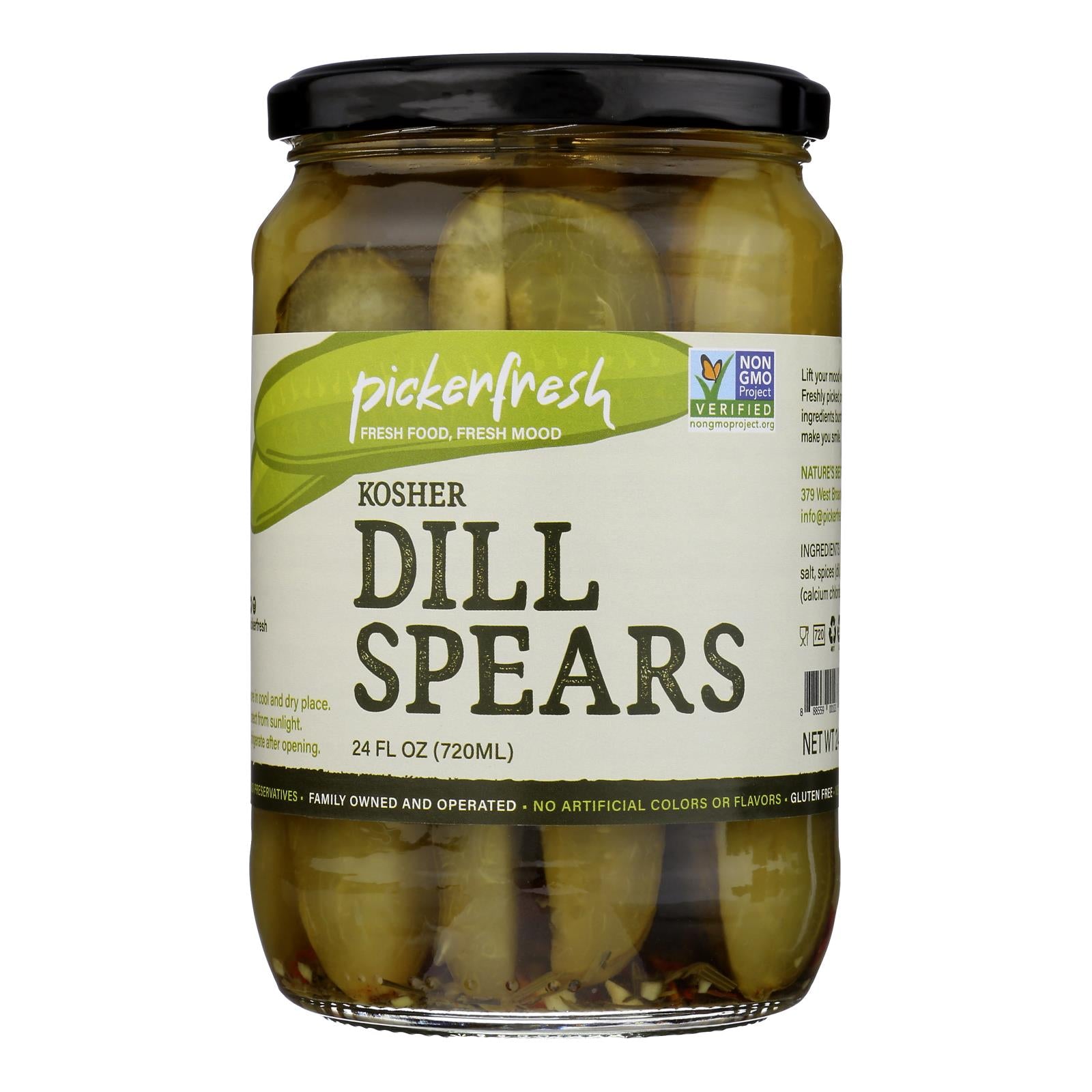 Pickerfresh - Dill Kosher Spears - Case of 6-24 OZ