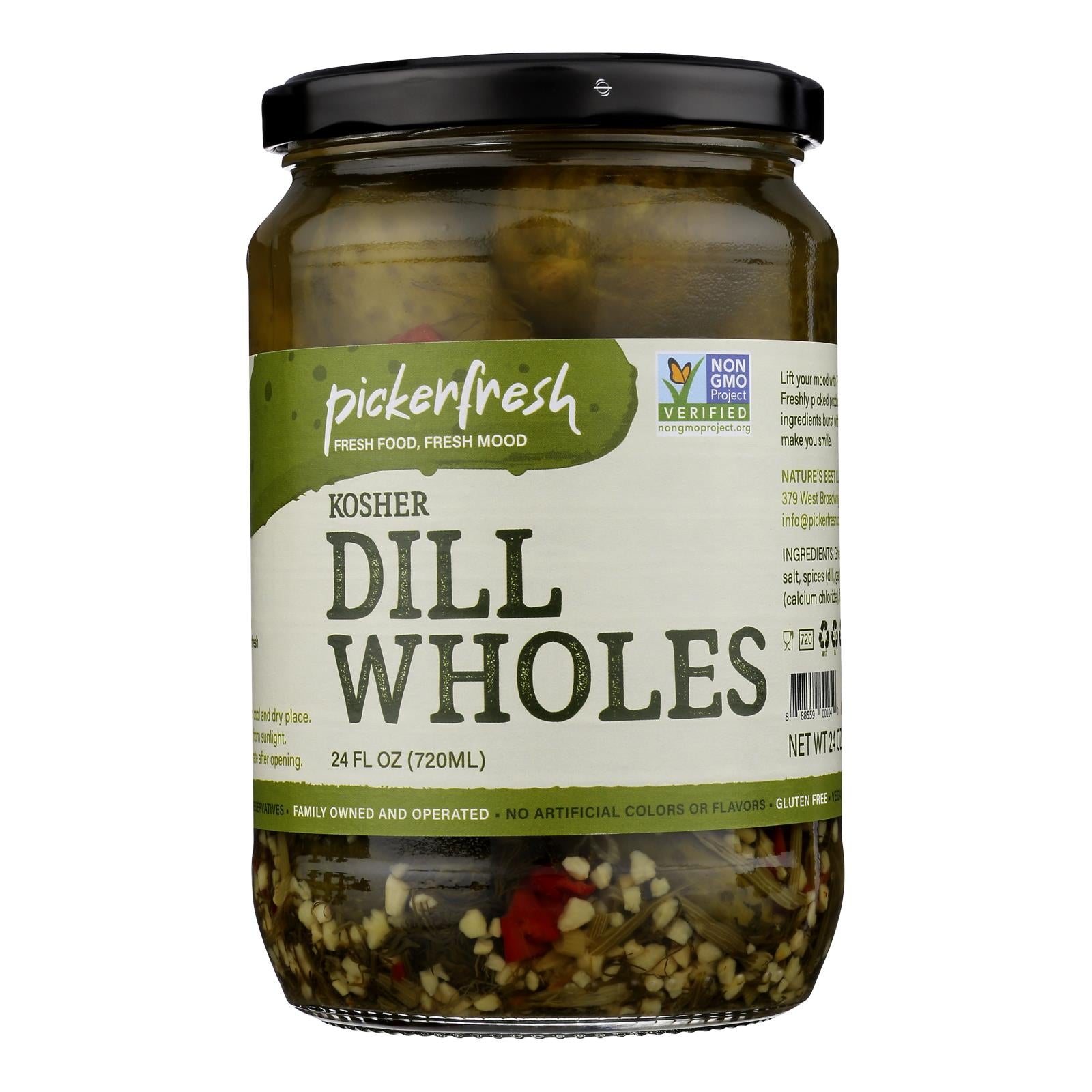 Pickerfresh - Dill Kosher Whole - Case of 6-24 OZ