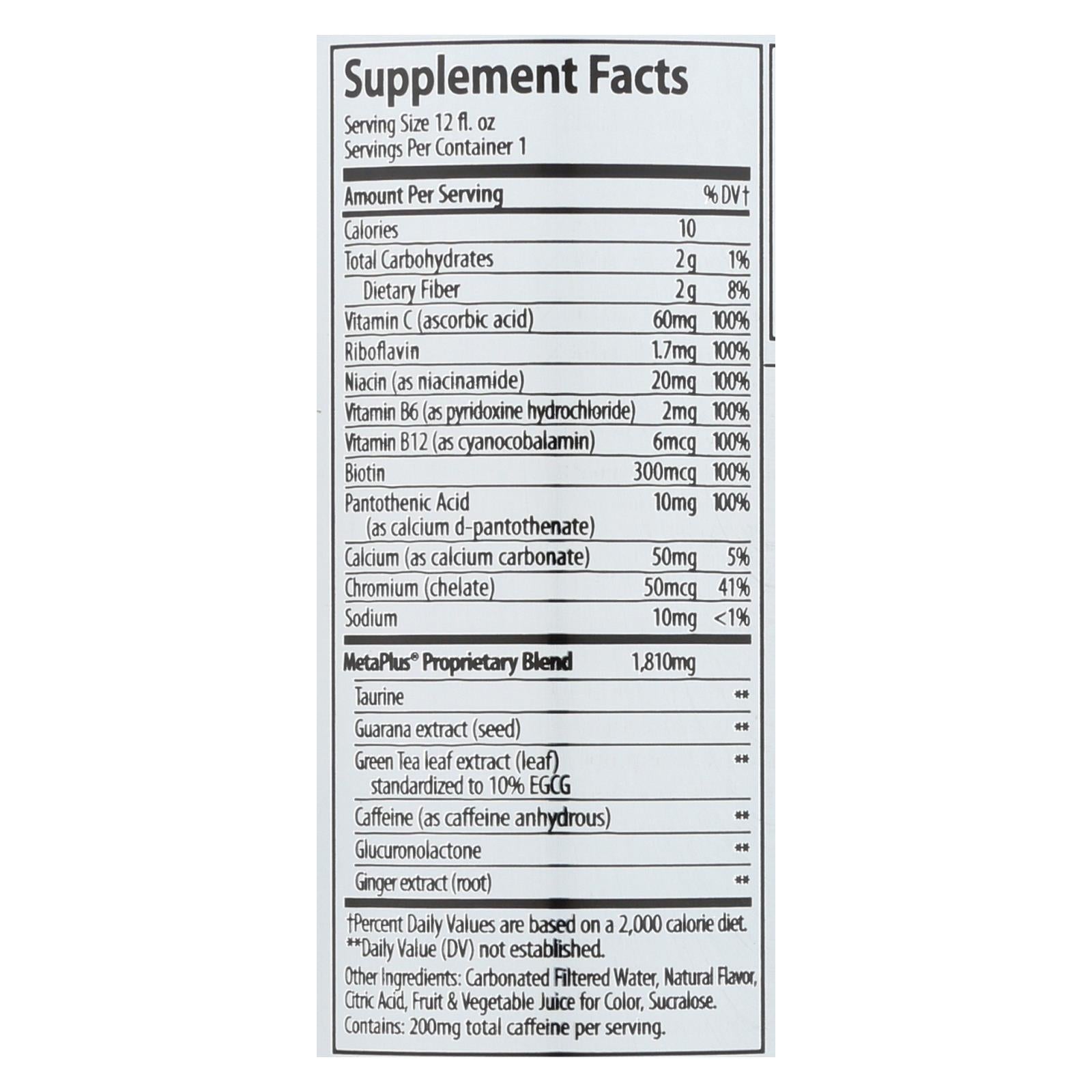 Celsius Sparkling Wild Berry Dietary Supplement  - Case of 12 - 12 FZ