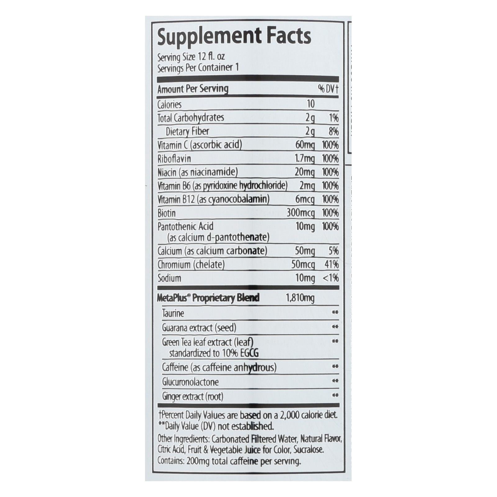 Celsius Sparkling Wild Berry Dietary Supplement  - Case of 12 - 12 FZ