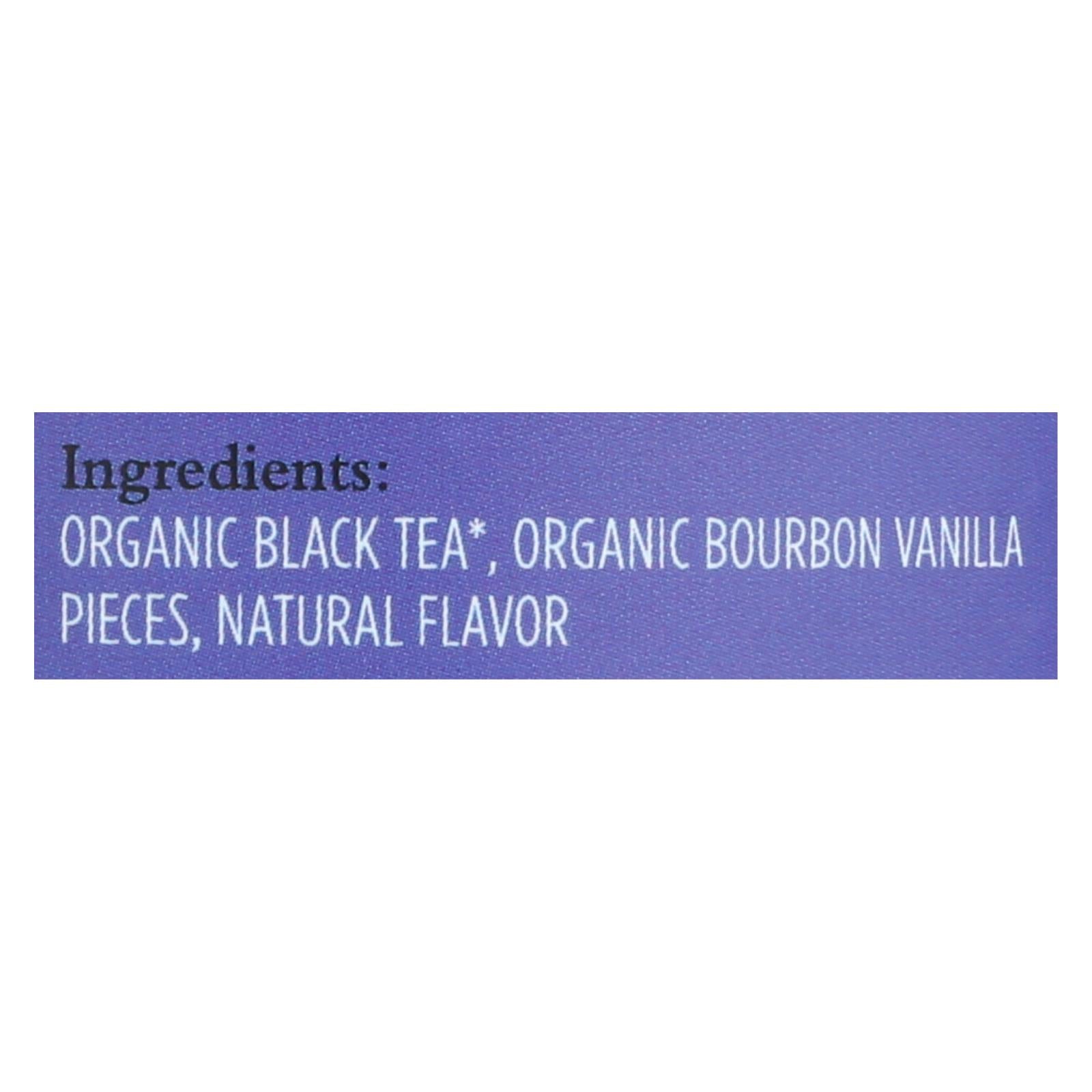 Paromi Tea - Tea Black Bourbon Vanilla - Case of 6-15 Count