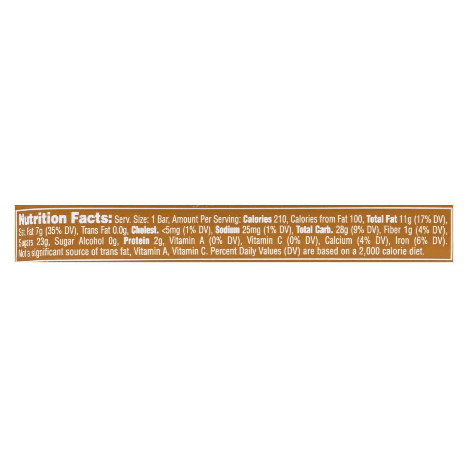 Awake Chocolate - Bar Caffine Chocolate Caramel - Case of 12-1.55 OZ