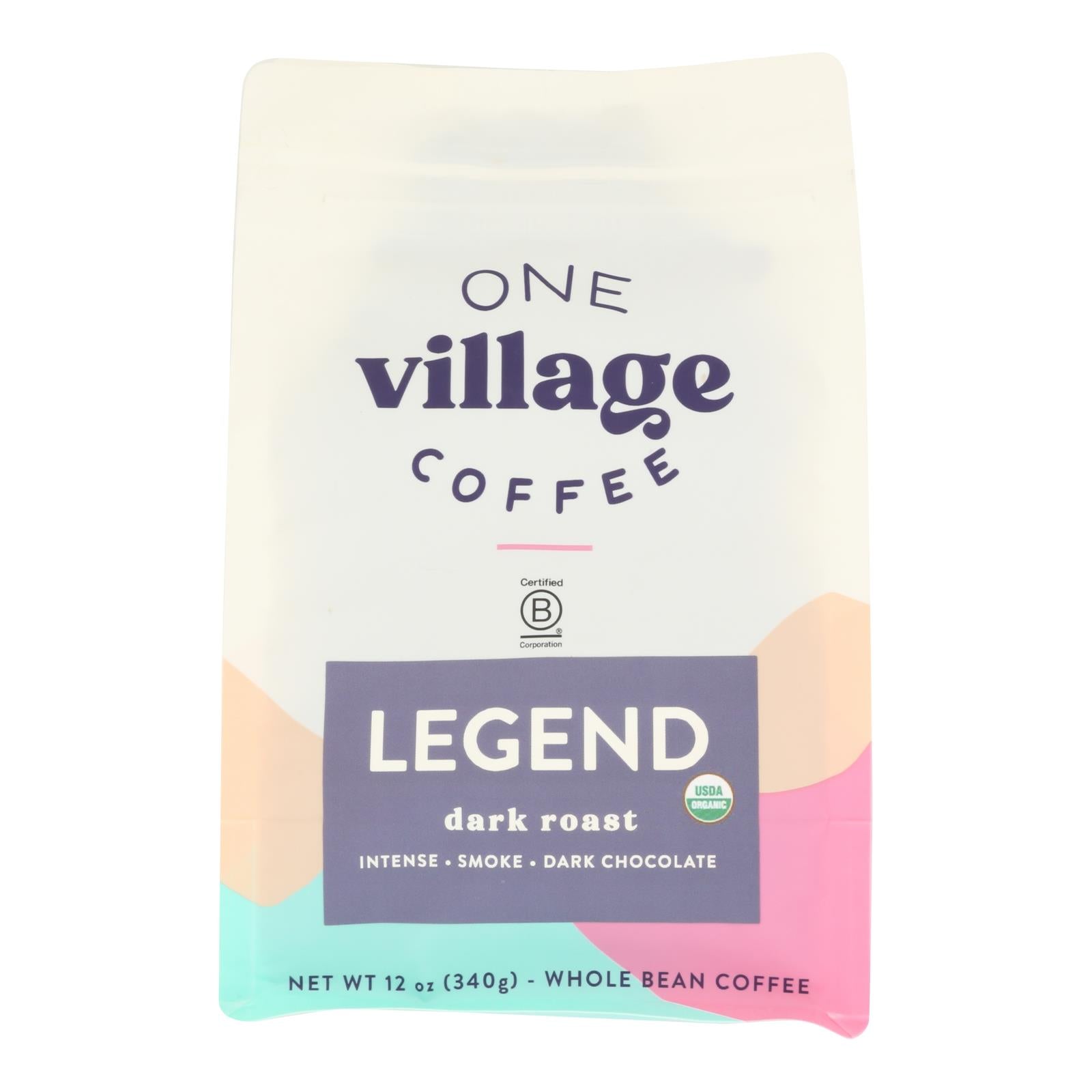 One Village Coffee - Coff Og2 Legend Dark Wb - CS of 6-12 OZ