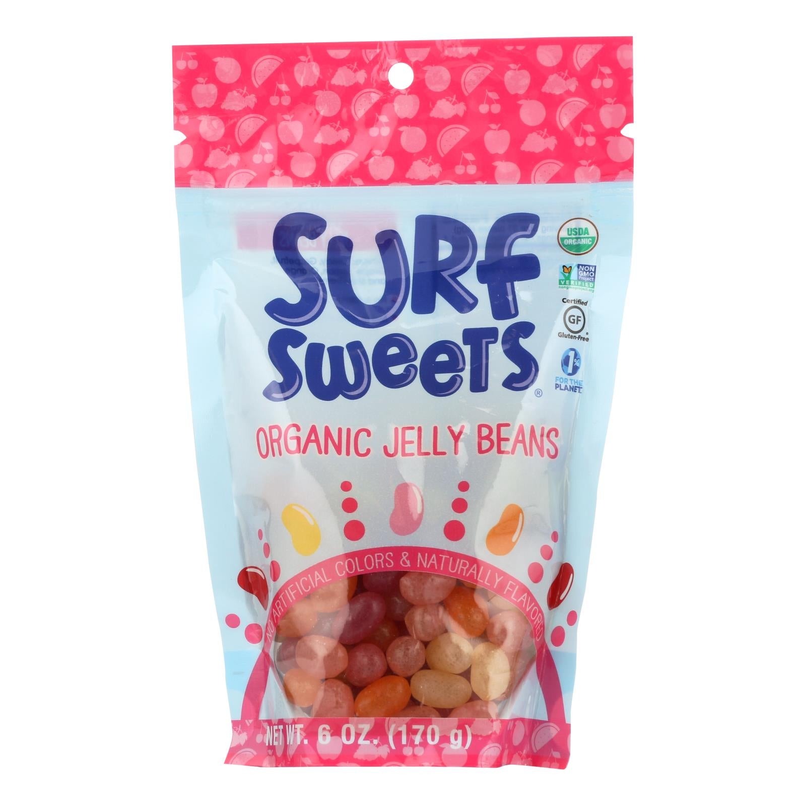 Surf Sweets - Jelly Beans - Case Of 8-6 Oz