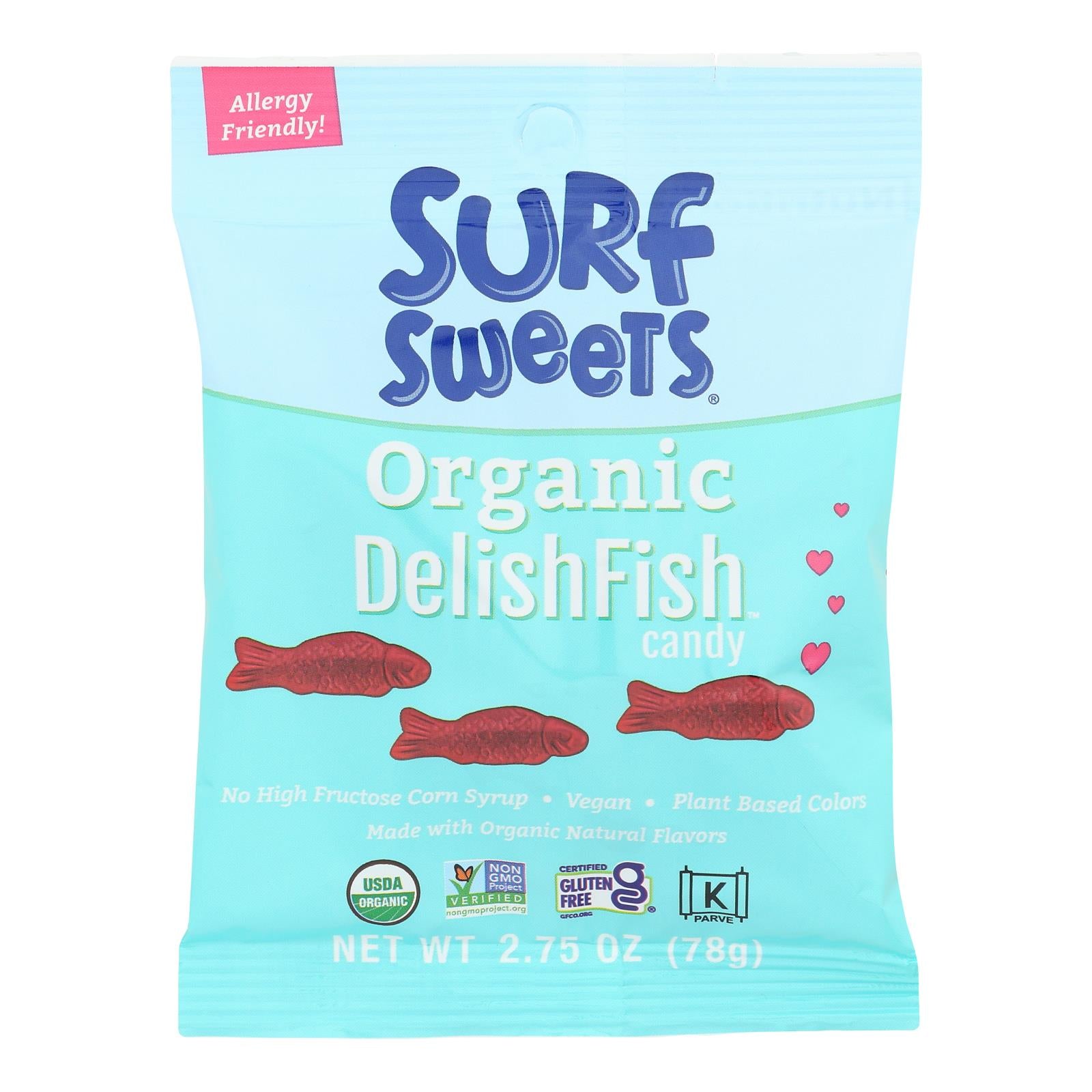 Surf Sweets - Candy Delishfish - Case of 12-2.75 OZ