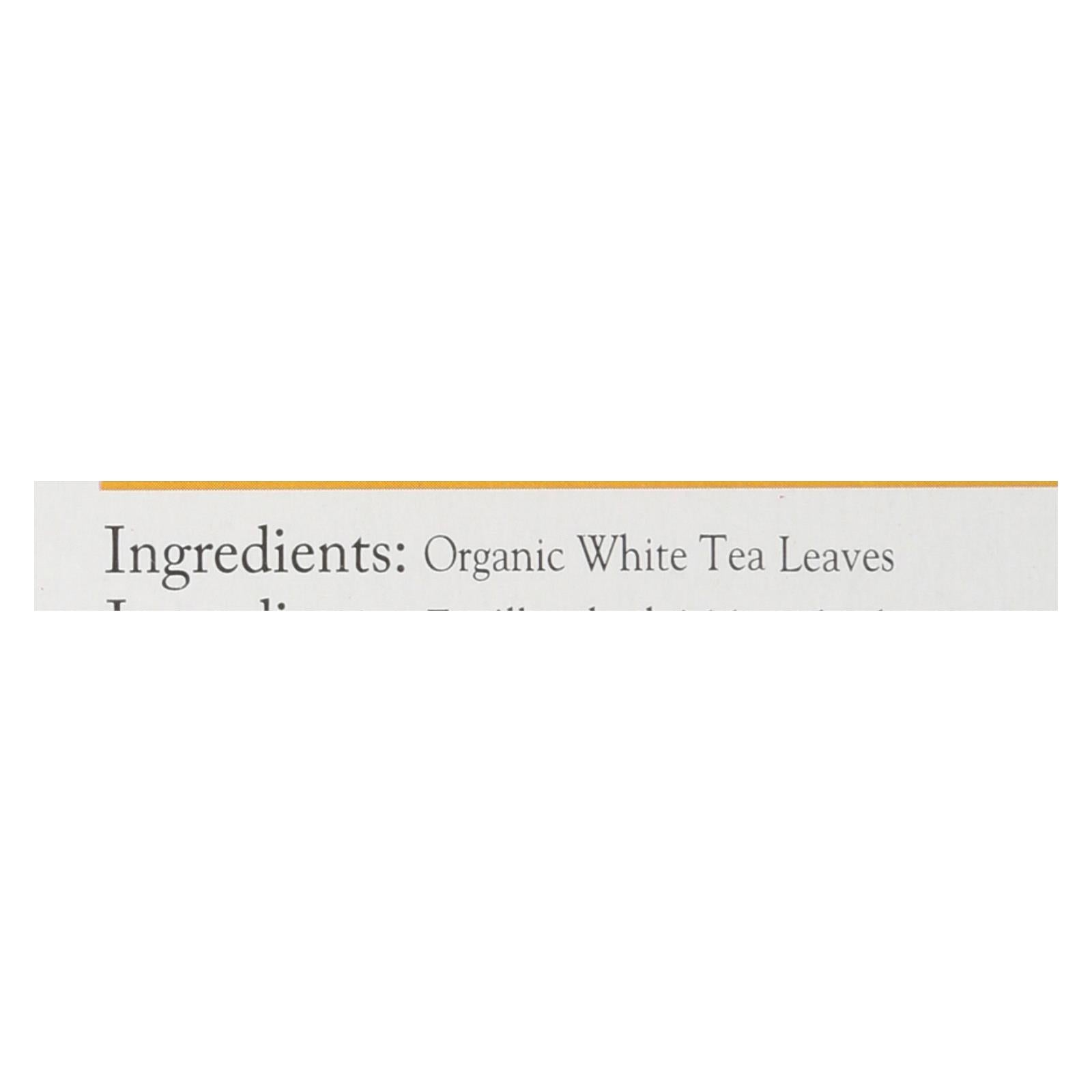 Uncle Lee's Legends Of China Organic White Tea - 100 Tea Bags