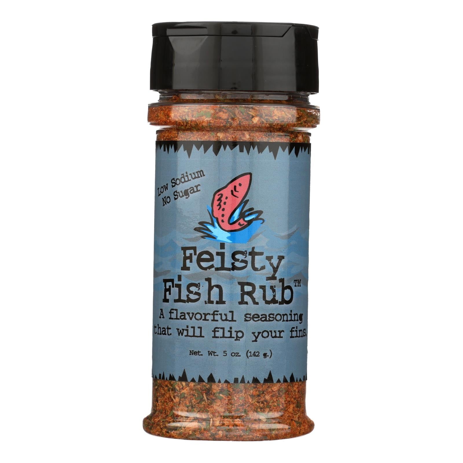 Mom's Gourmet Fiesty Fish Rub  - Case of 12 - 5 OZ