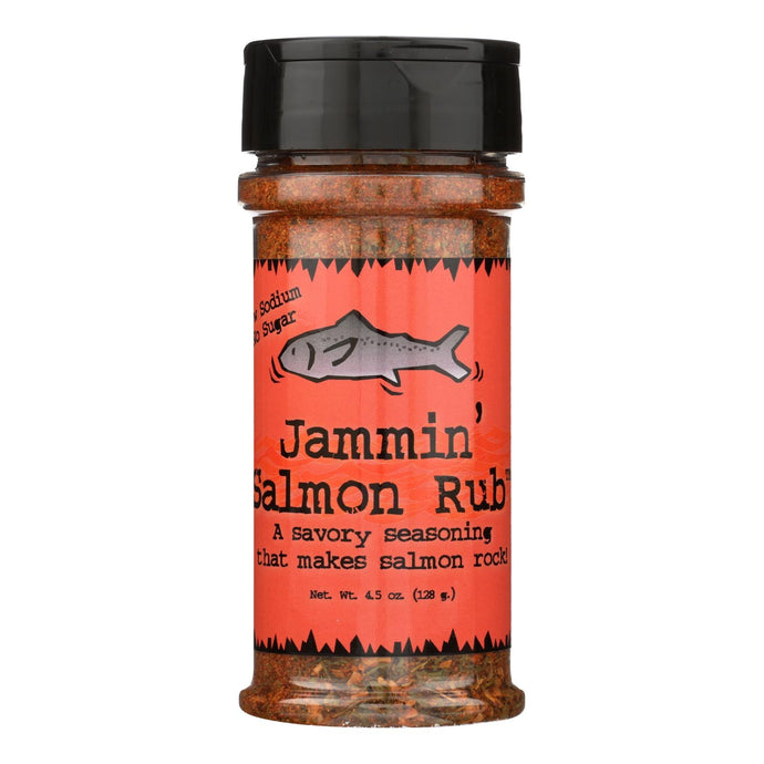 Mom's Gourmet Jammin' Salmon Rub - Case Of 12 - 4.5 Oz
