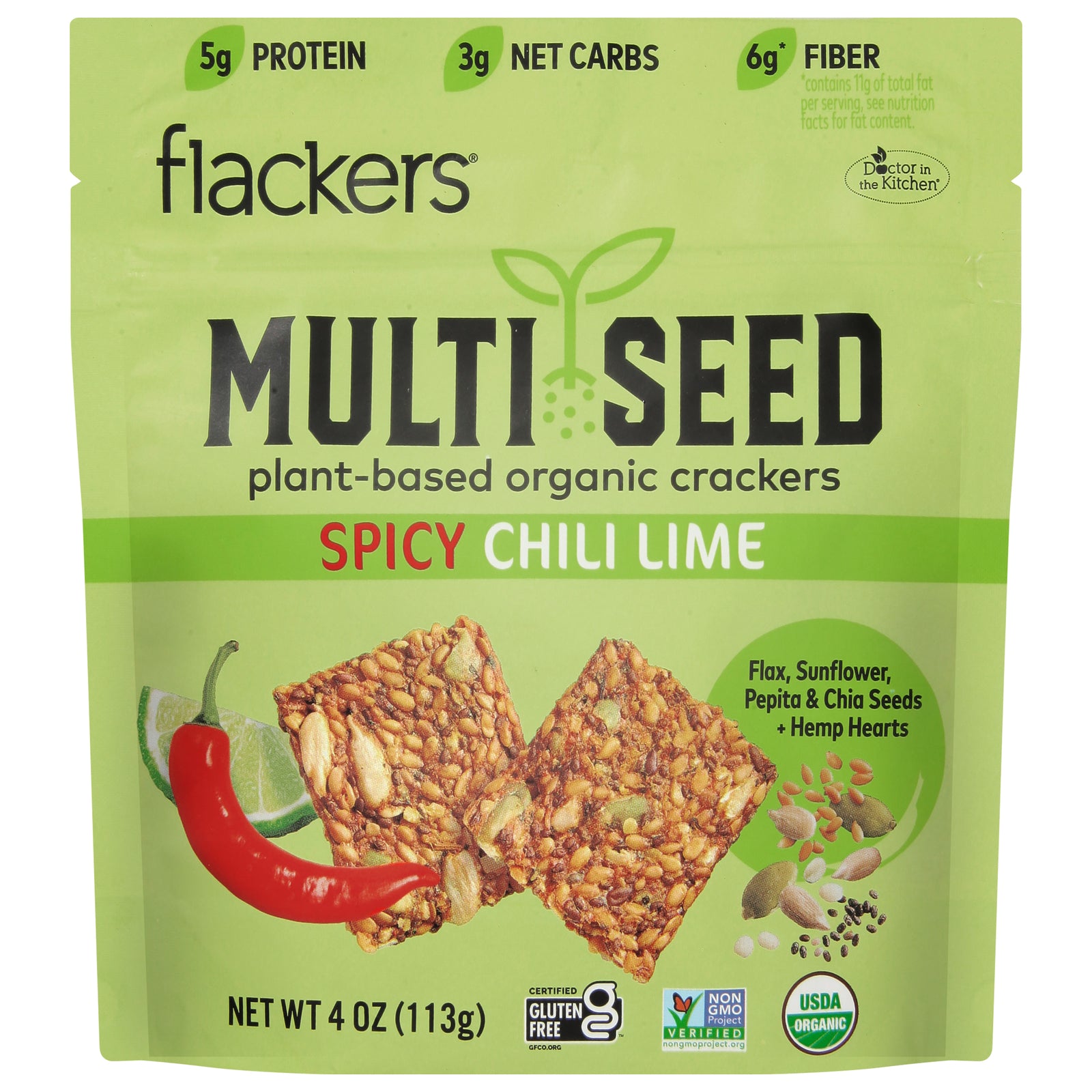 Dr. In The Kitchen - Flkrs Crkr Og2 Mltsd Spcy - CS of 6-4 OZ