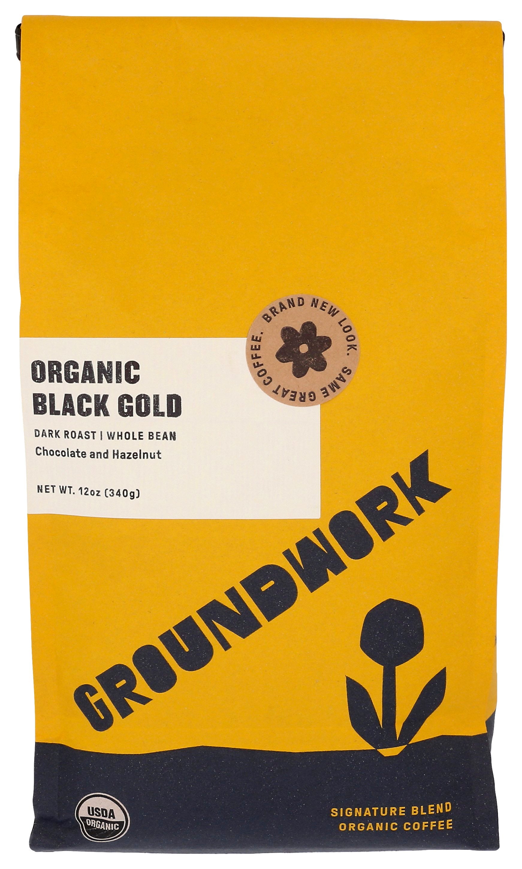 GROUNDWORK COFFEE COFFEE WB BLACK GOLD ORG - Case of 6