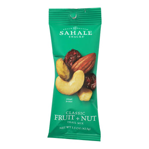 Sahale Snacks Trail Mix - Classic Fruit And Nut Blend - 1.5 Oz - Case Of 9