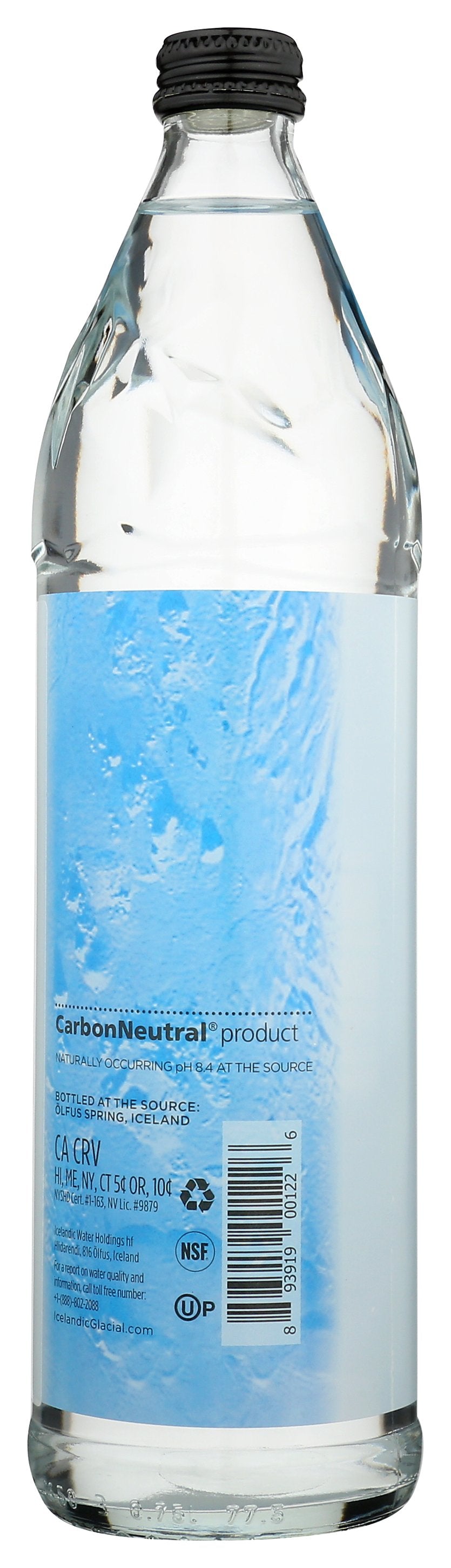 ICELANDIC GLACIAL WATER GLASS STILL - Case of 12