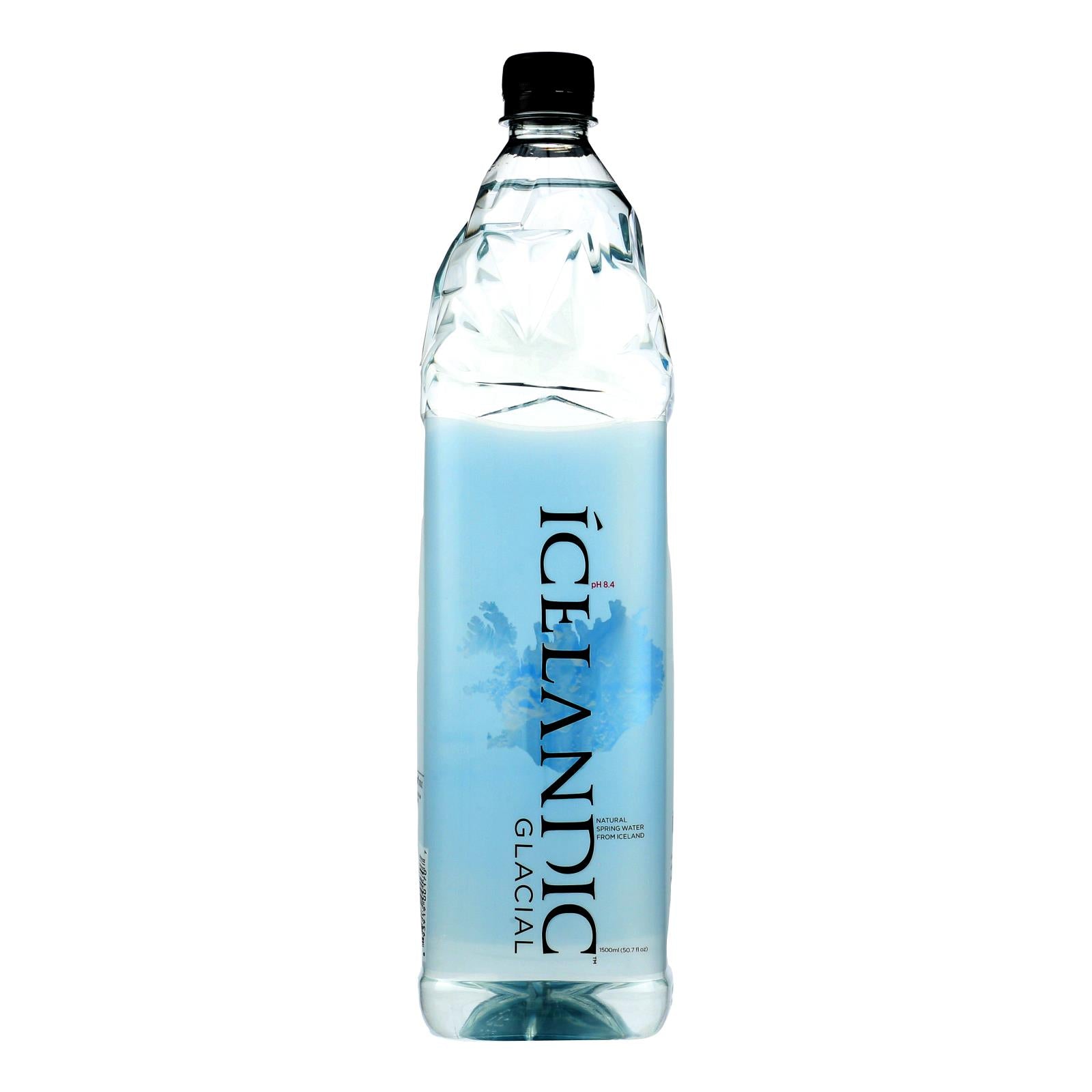 Icelandic Glacial Spring Water - Natural - Case of 12 - 50.7 Fl oz.