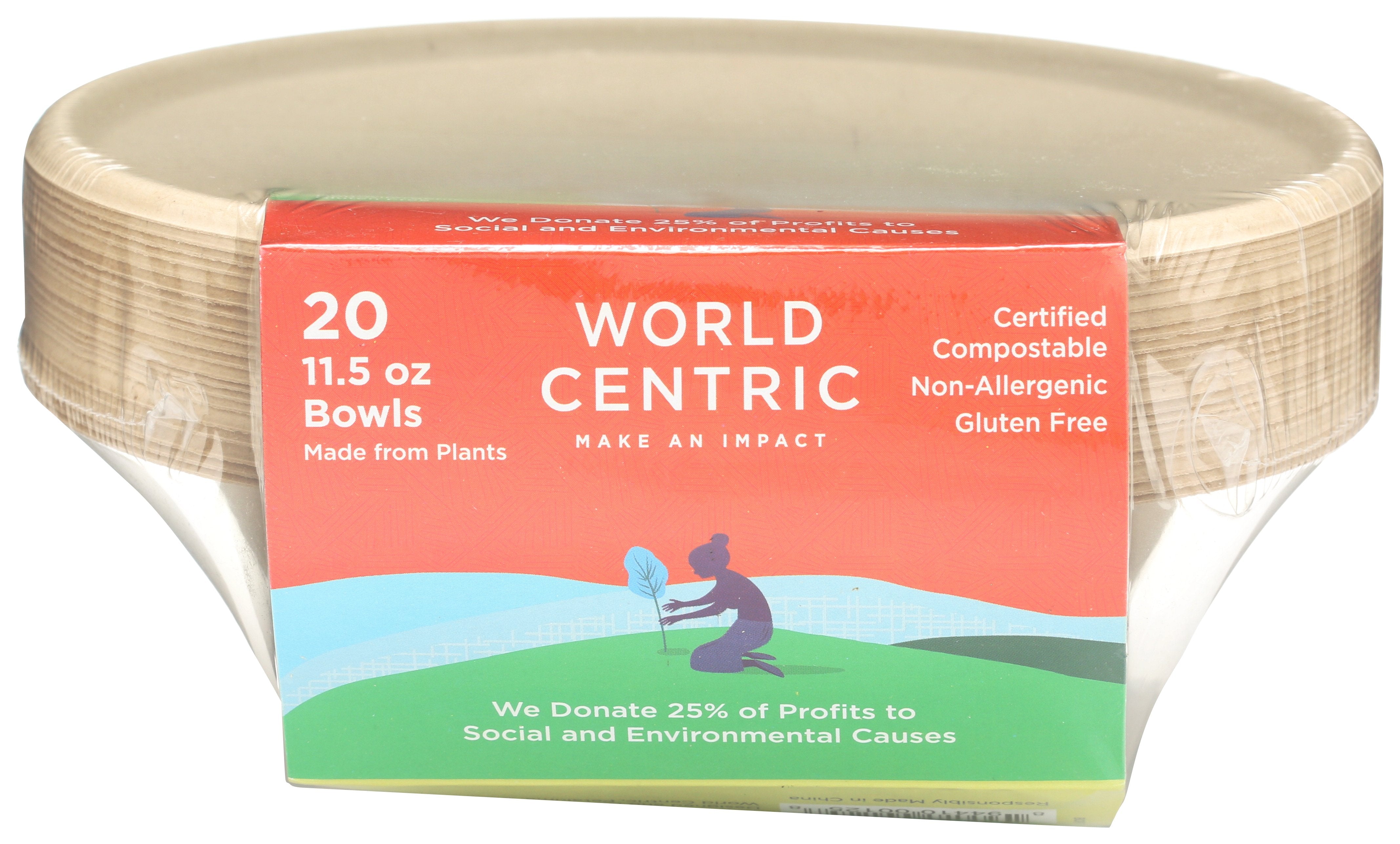 WORLD CENTRIC BOWL FIBER 11.5Z