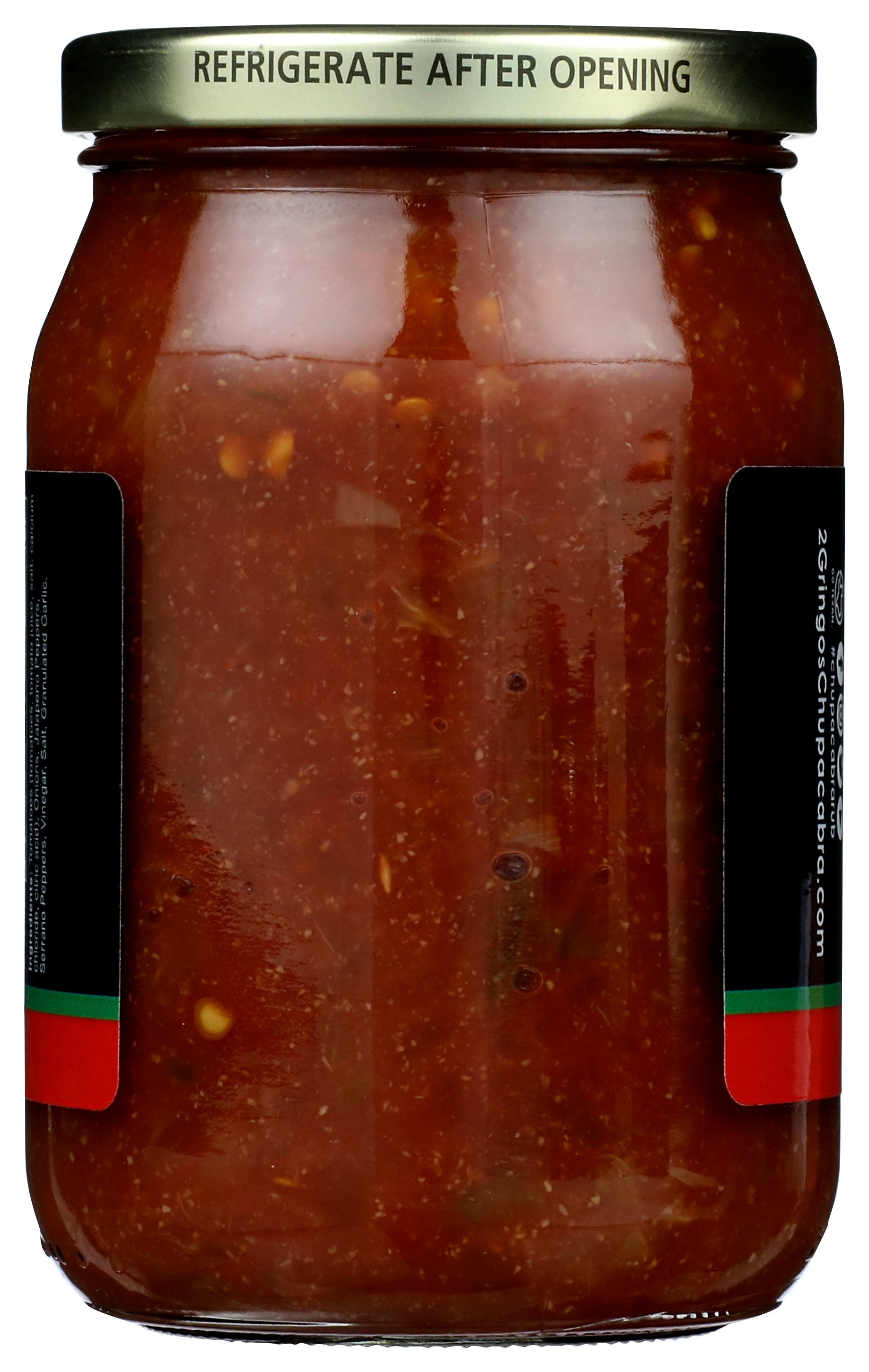 2 GRINGOS CHUPACABRA SALSA MEDIUM CHUPACABRA - Case of 6