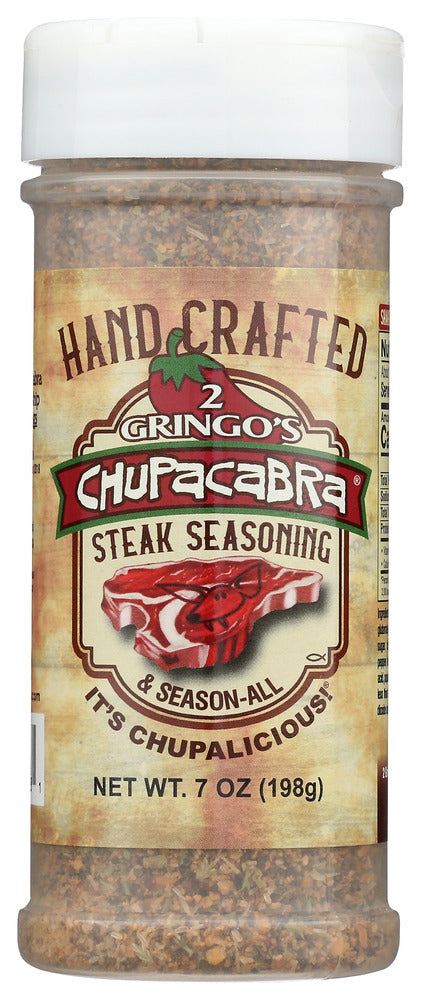 2 Gringos Chupacabra Seasoning Steak - Pack of 6 - 7  OZ