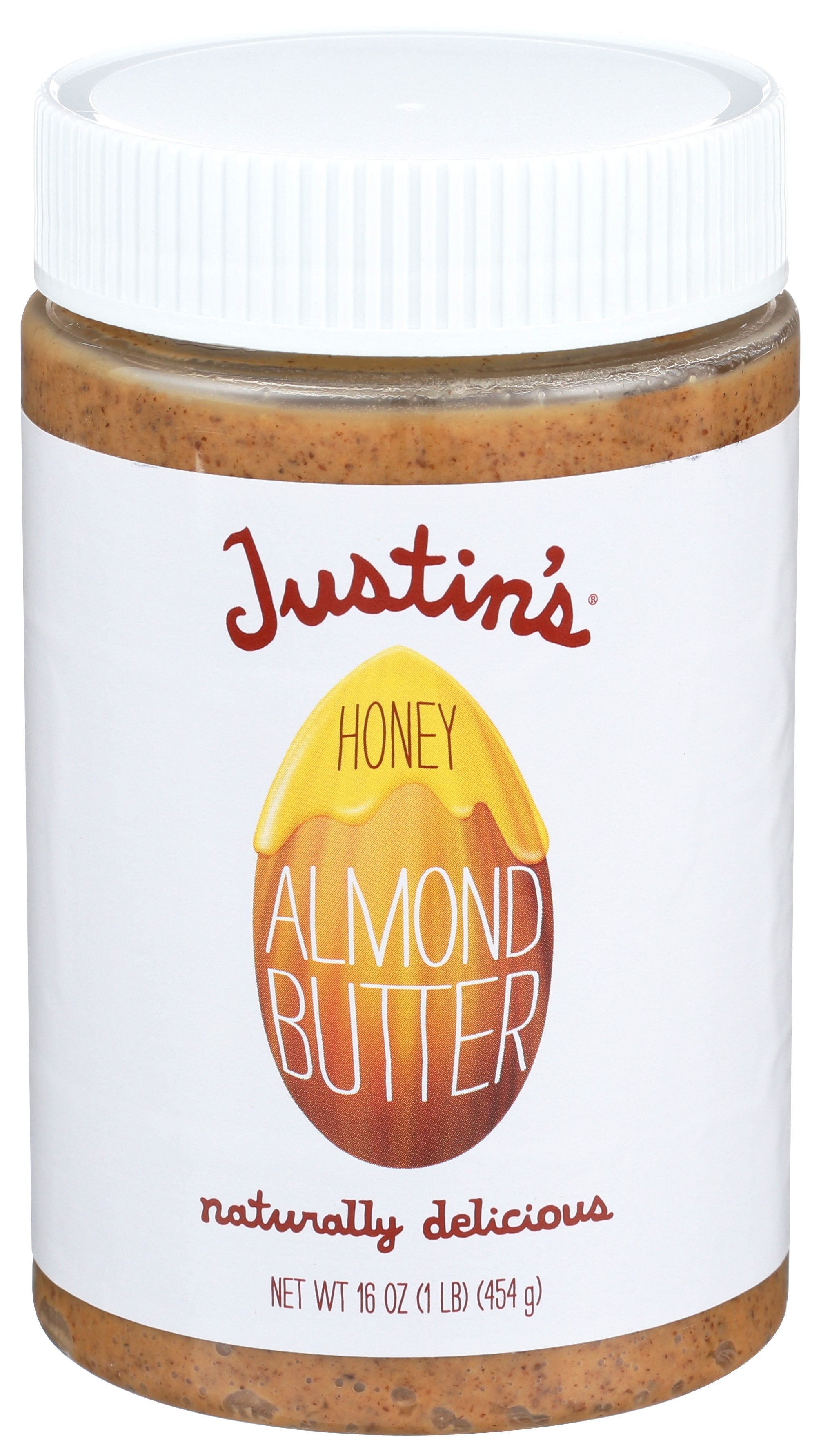 JUSTINS NUT BUTTER ALMND HNY JAR