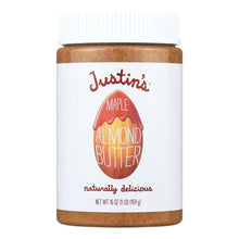 Load image into Gallery viewer, Justin&#39;s Nut Butter Almond Butter - Maple - Case Of 6 - 16 Oz.