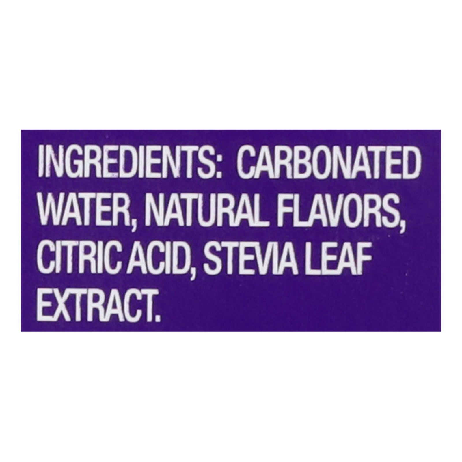 Zevia - Soda Grape Zero Calorie Can - Case of 4-6/12 Fluid Ounces