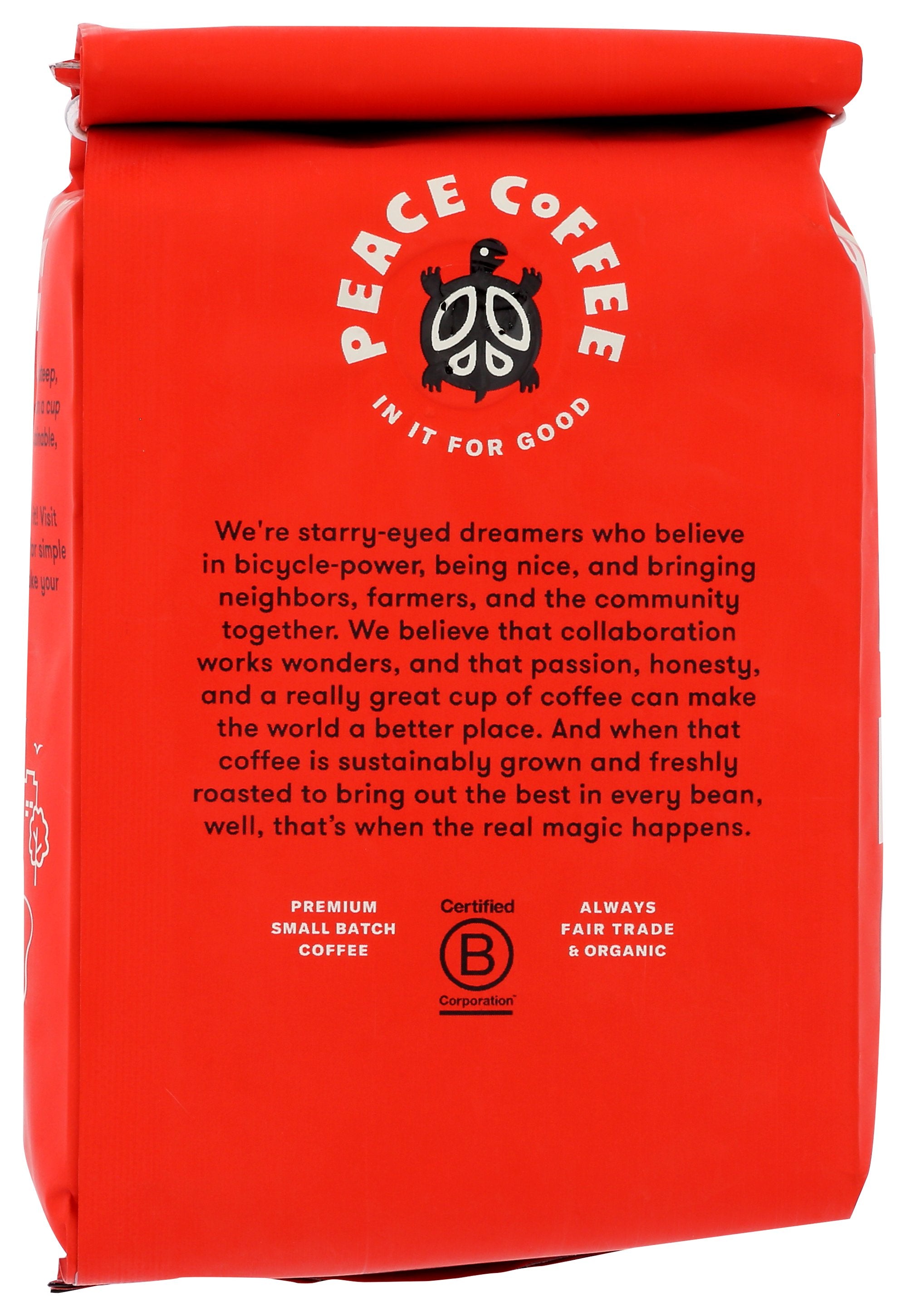 PEACE COFFEE COFFEE GRND TREEHUGGER - Case of 6